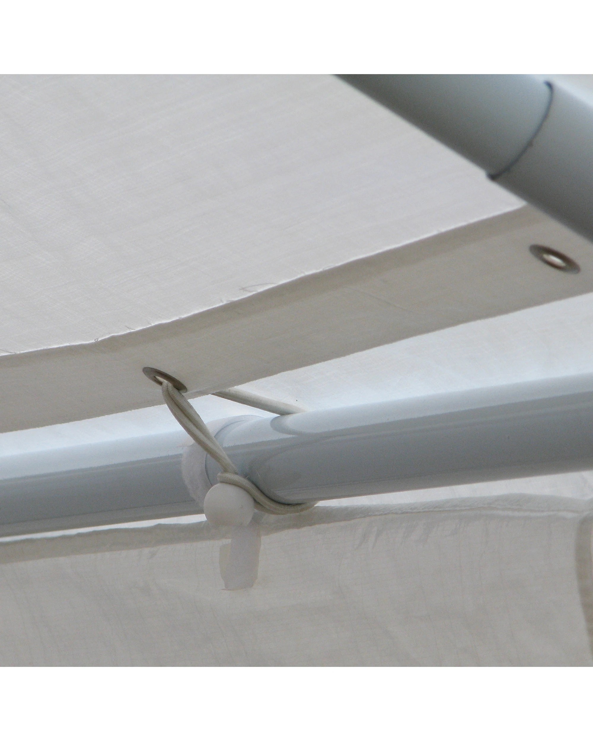 3 Wallaroo 4x8 White Premium Outdoor Event Marquee Replacement Roof - White, 3 of 4