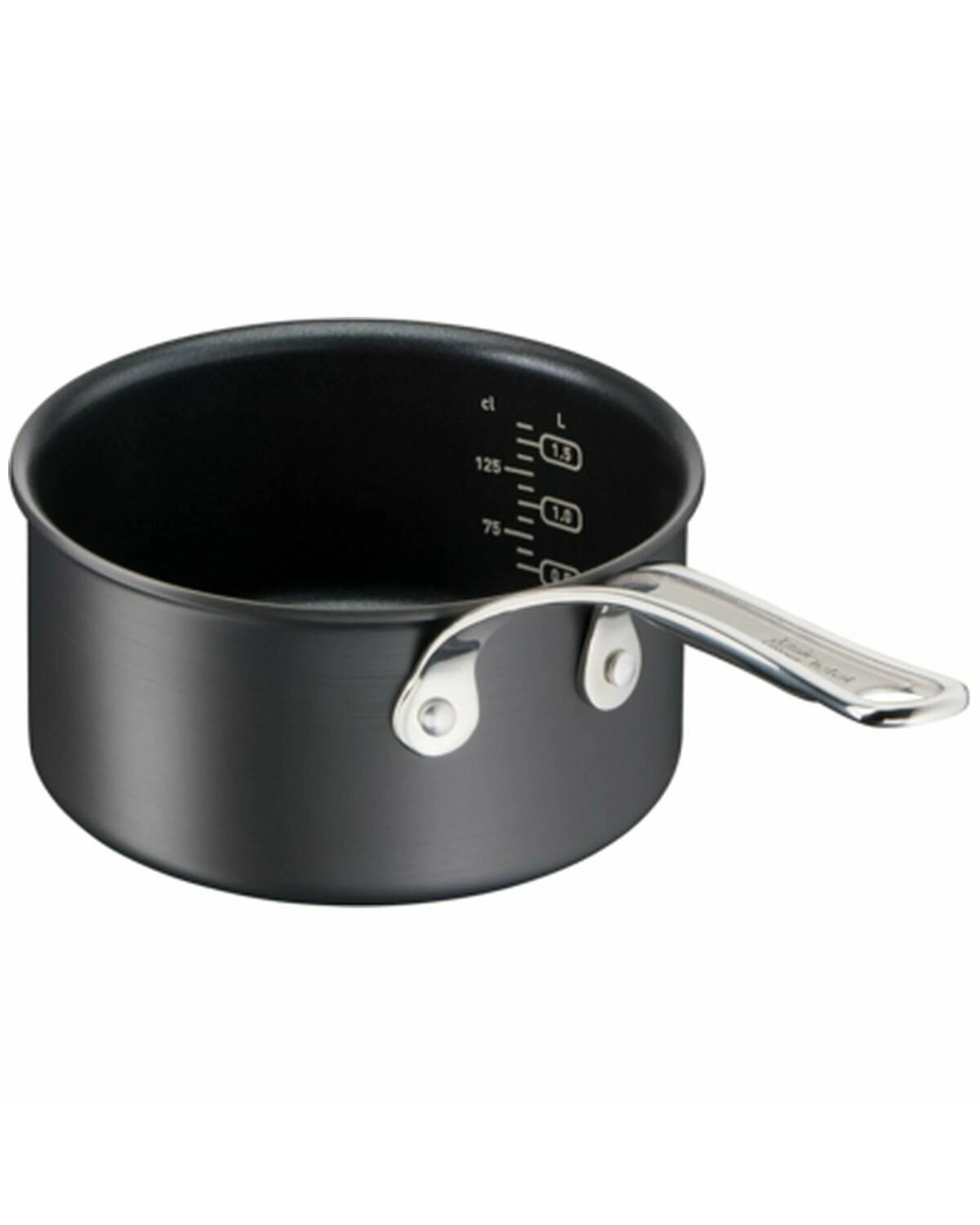 4 Tefal 2.2L Jamie Oliver Cook's Classics 18cm Induction Non-Stick Hard Anodised Saucepan, 4 of 5
