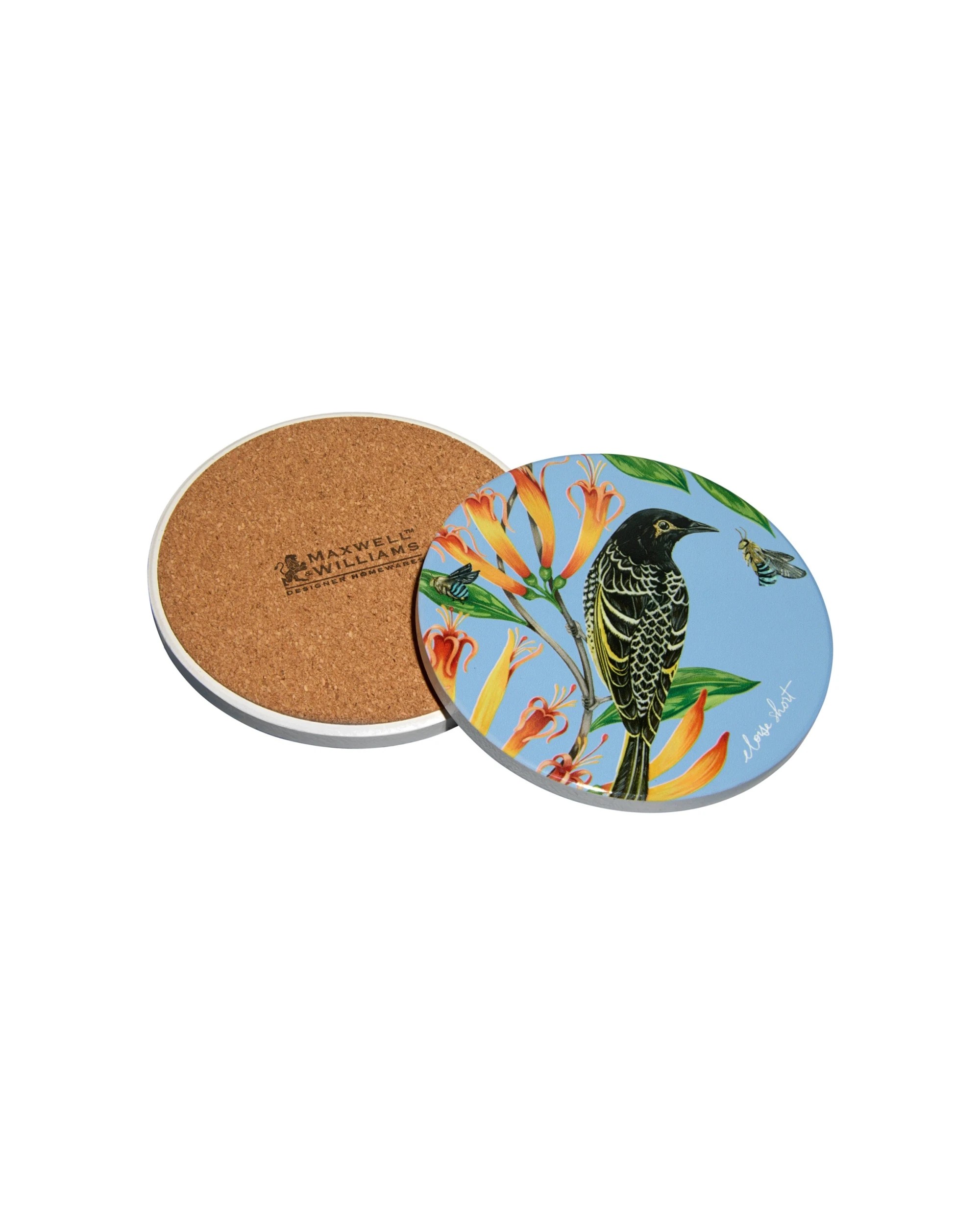 2 Maxwell & Williams Basics 23cm Porcelain Coupe Entree Plate Dinnerware
 - White, 2 of 3