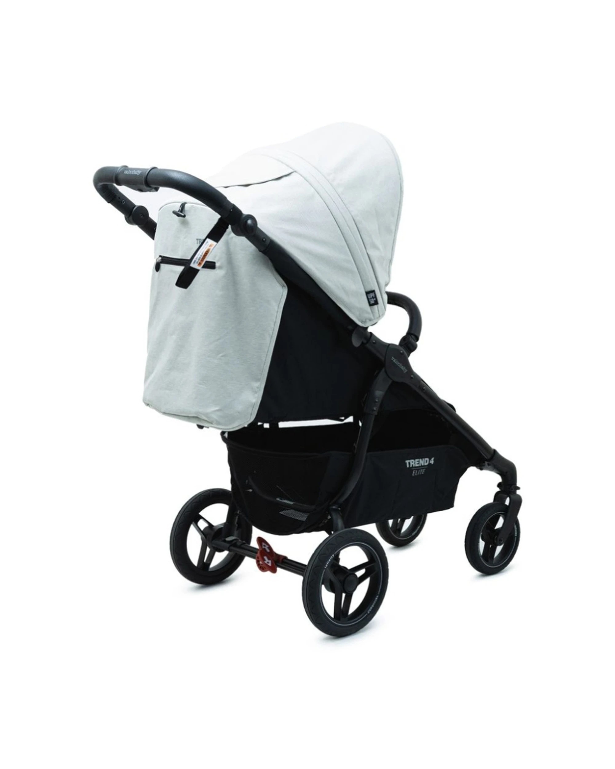 3 ValcoBaby Trend 4 Elite Stroller Pram One-Hand Fold Infinity Wheels Compact - Grey, 3 of 8