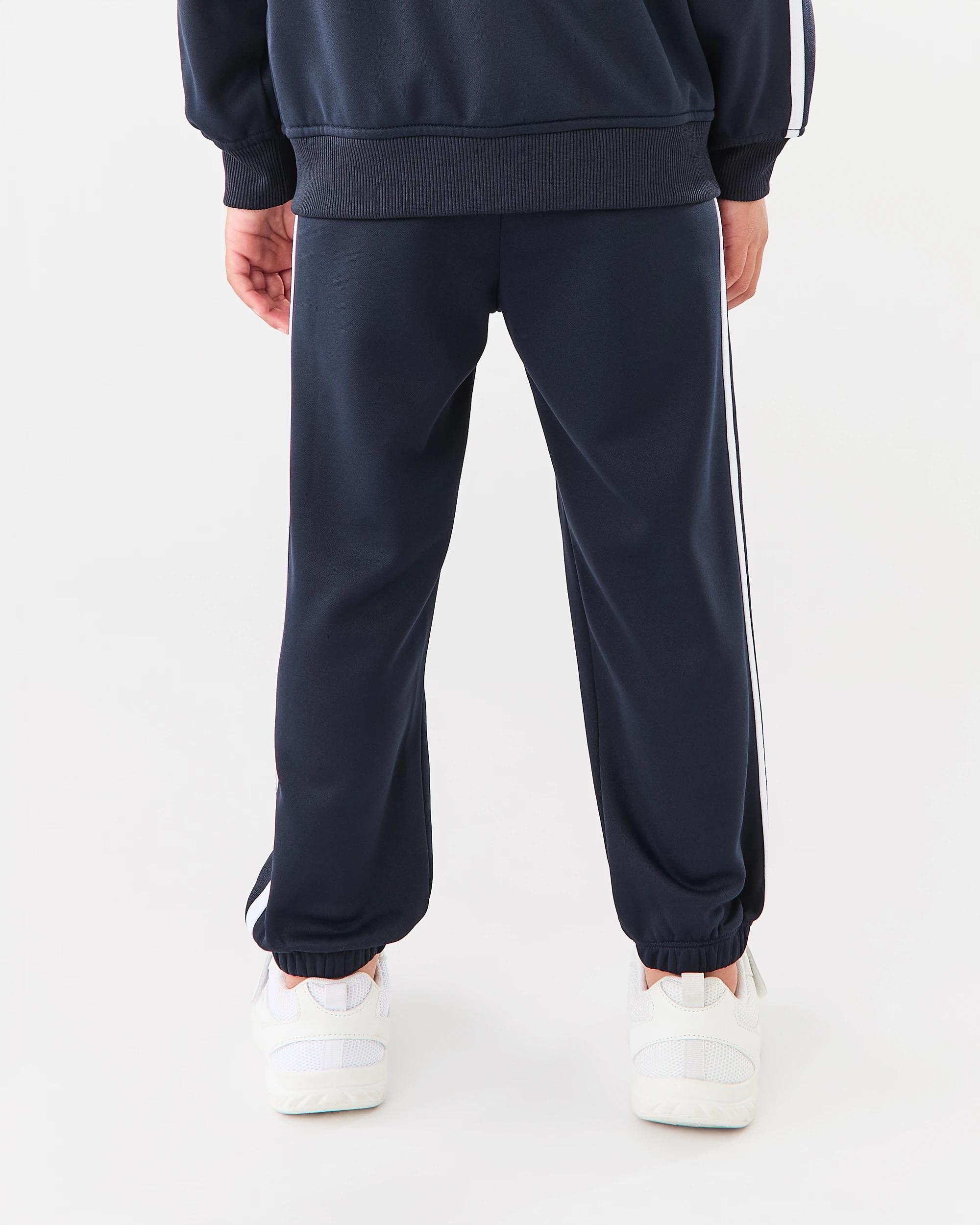 2 Tricot Trackpants Blu Slogan, 2 of 6
