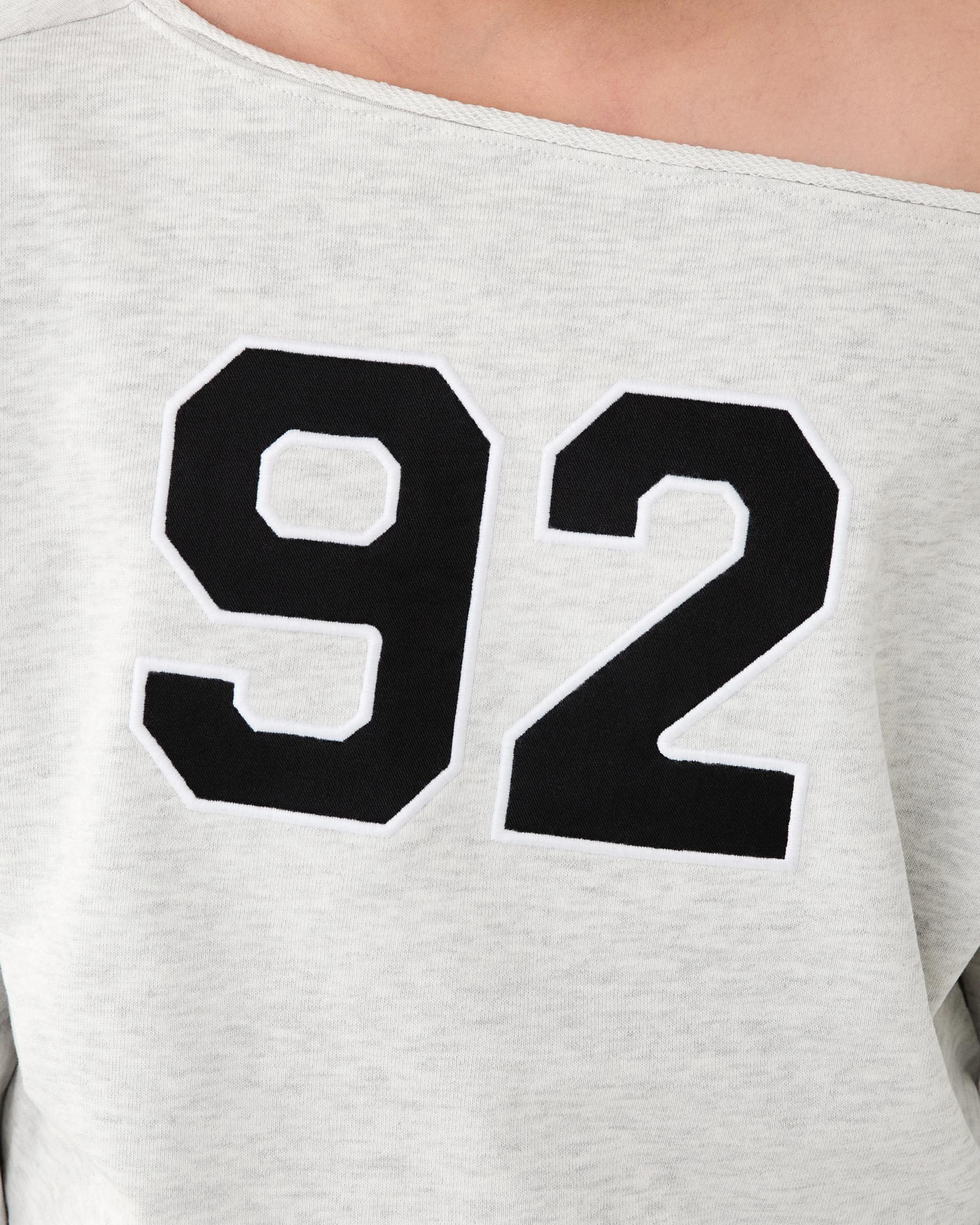 5 Off Shoulder Sweatshirt Marle 92, 5 of 8