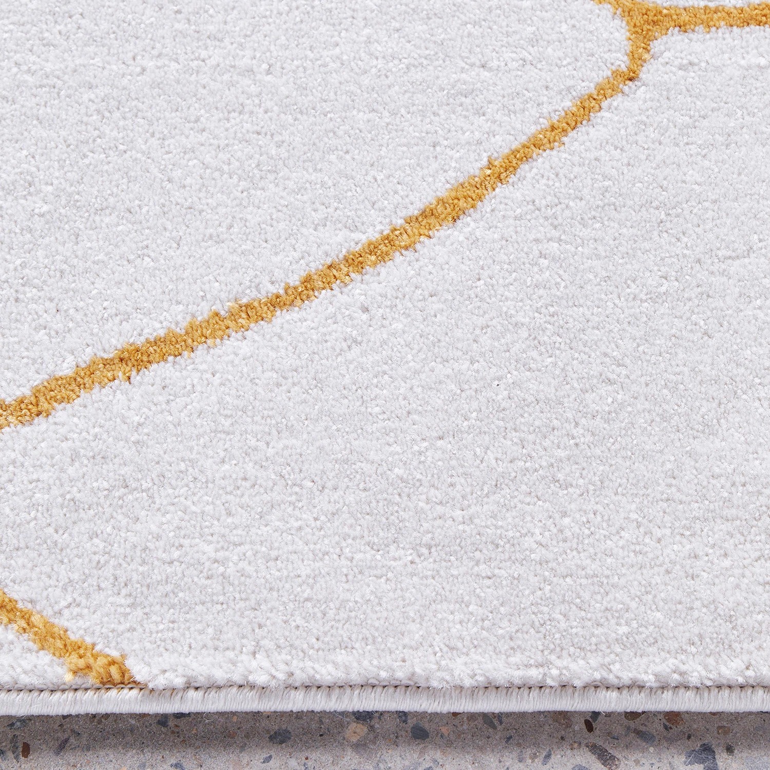 6 Common Ground Rugs Elysium Ivy Gold 330x240cm - Extra Large Power Loomed Pet Friendly Floor Rug - Natural, 6 of 9