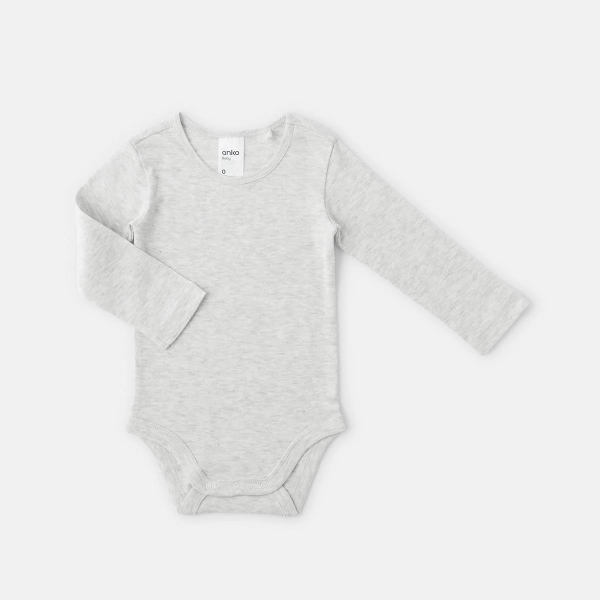 3 2 Pack Long Sleeve Bodysuits PINK AND WHITE MARLE, 3 of 6