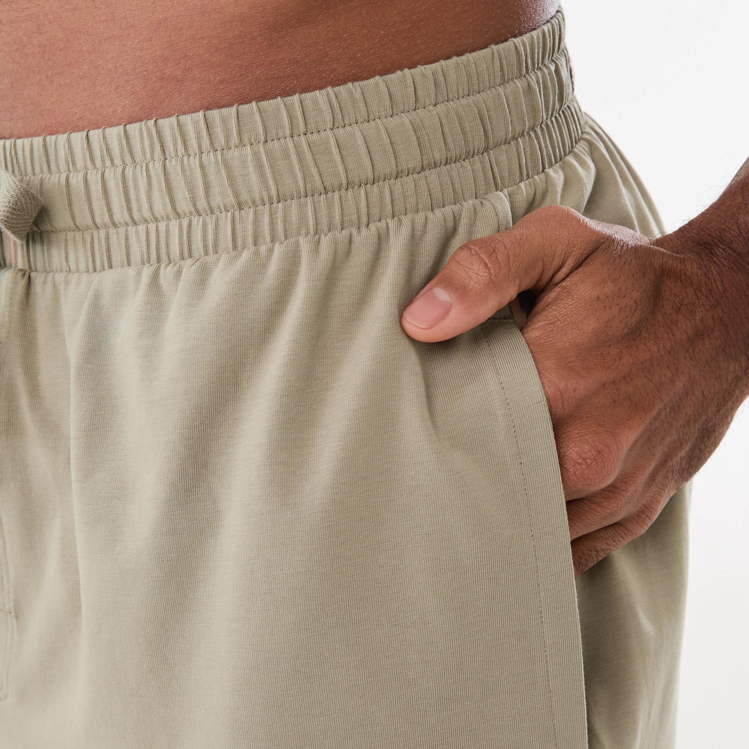 5 Cotton Elastane Shorts VINTAGE KHAKI, 5 of 5