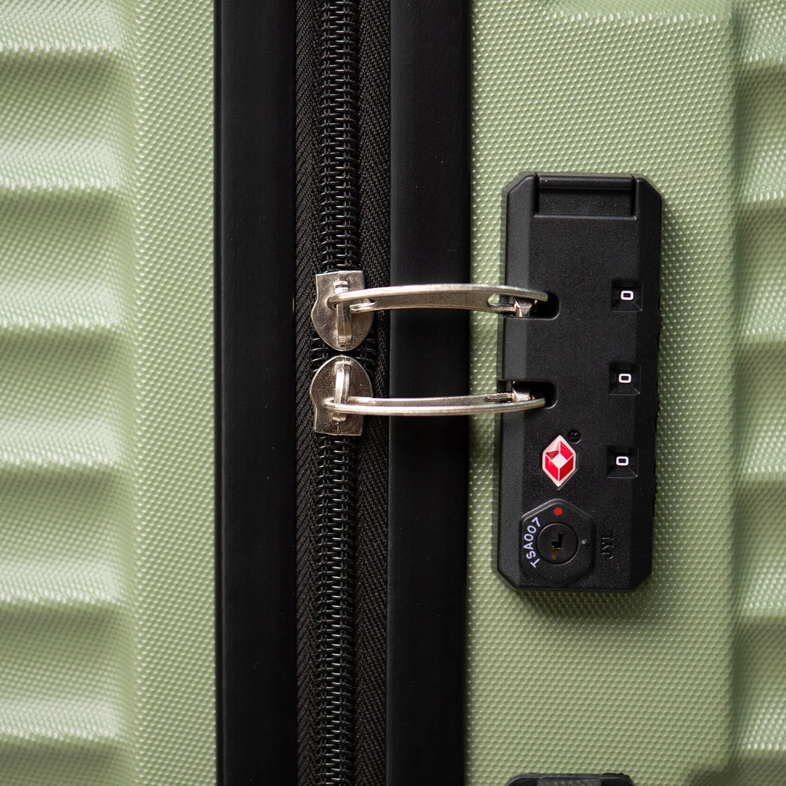6 Milano Décor Atlantis Luggage 3 Piece Set TSA Lock Luxury Hard Case Travel Suitcase - Green, 6 of 9