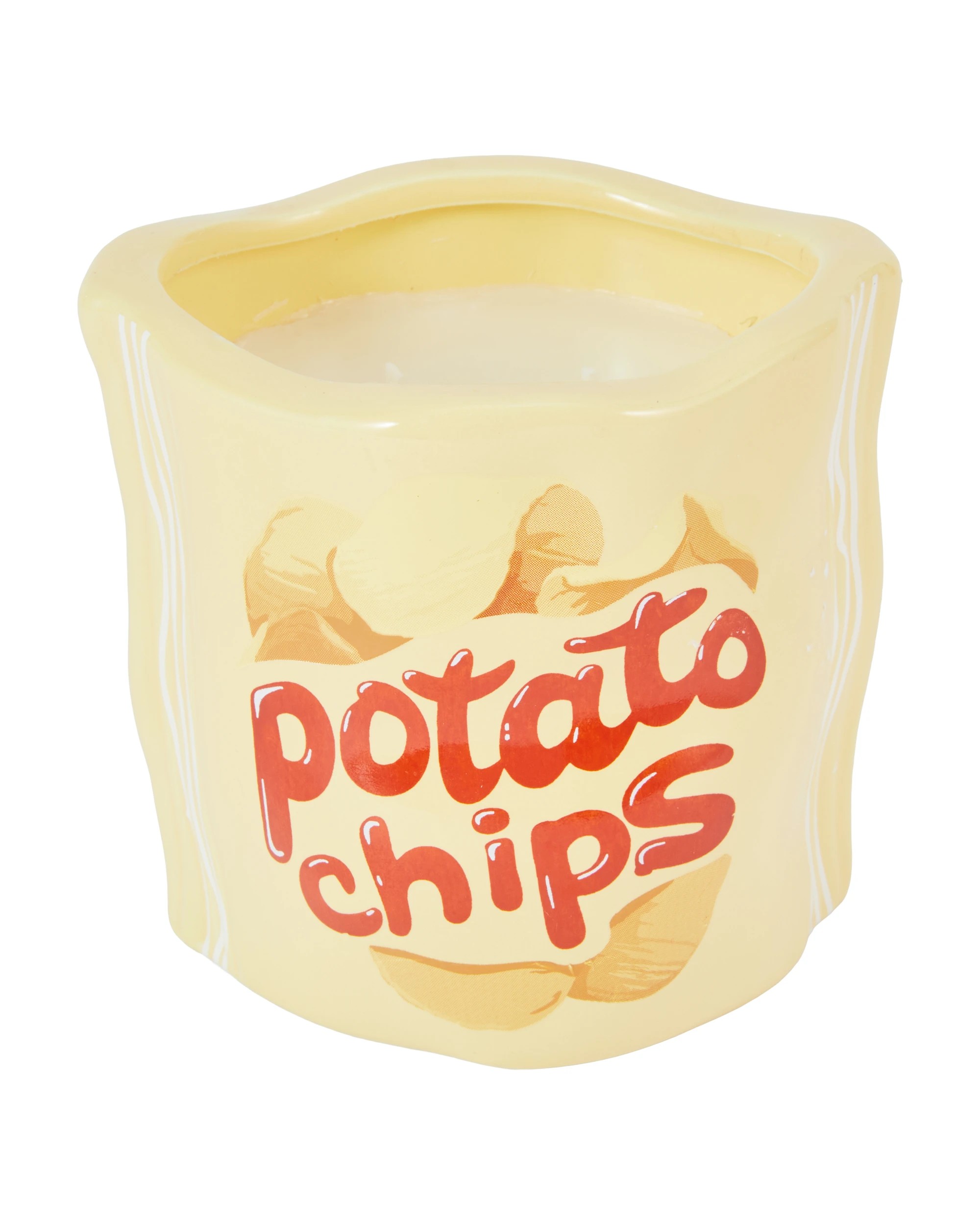 2 Ceramic Potato Chips Candle, 2 of 5