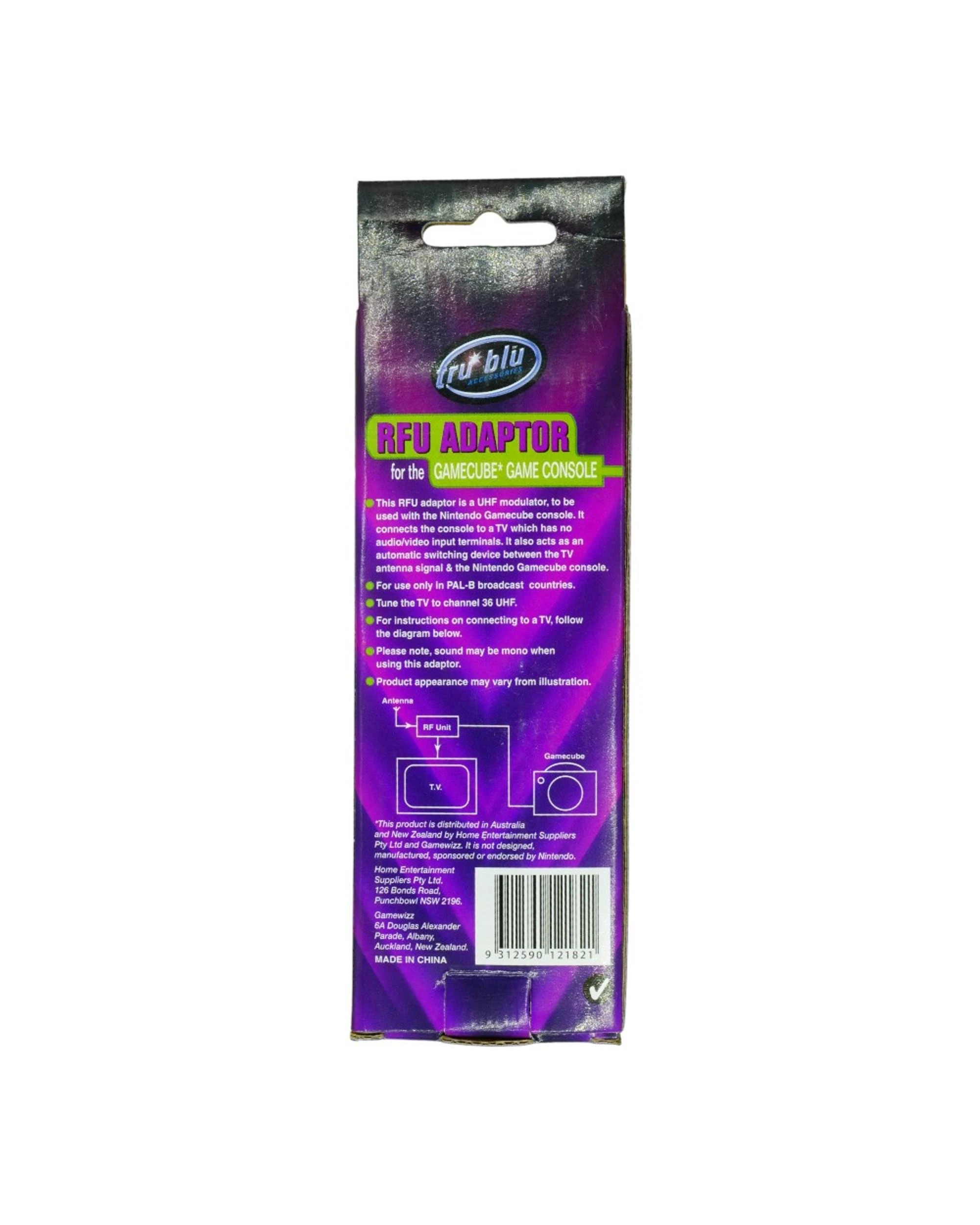 2 Trublu RFU Adaptor For Gamecube Console, 2 of 2