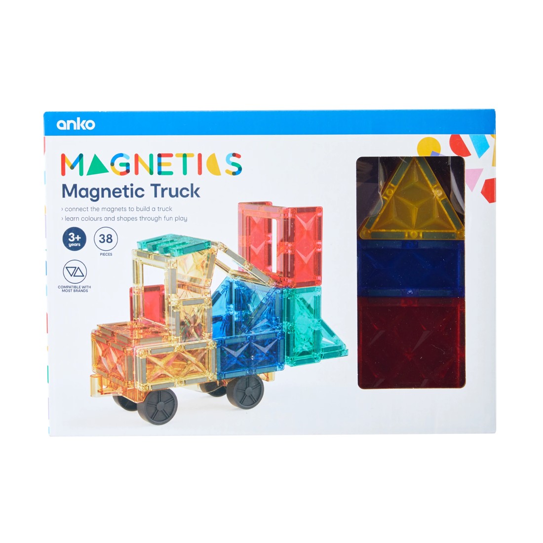 6 38 Piece Magnetic Truck Set, 6 of 7