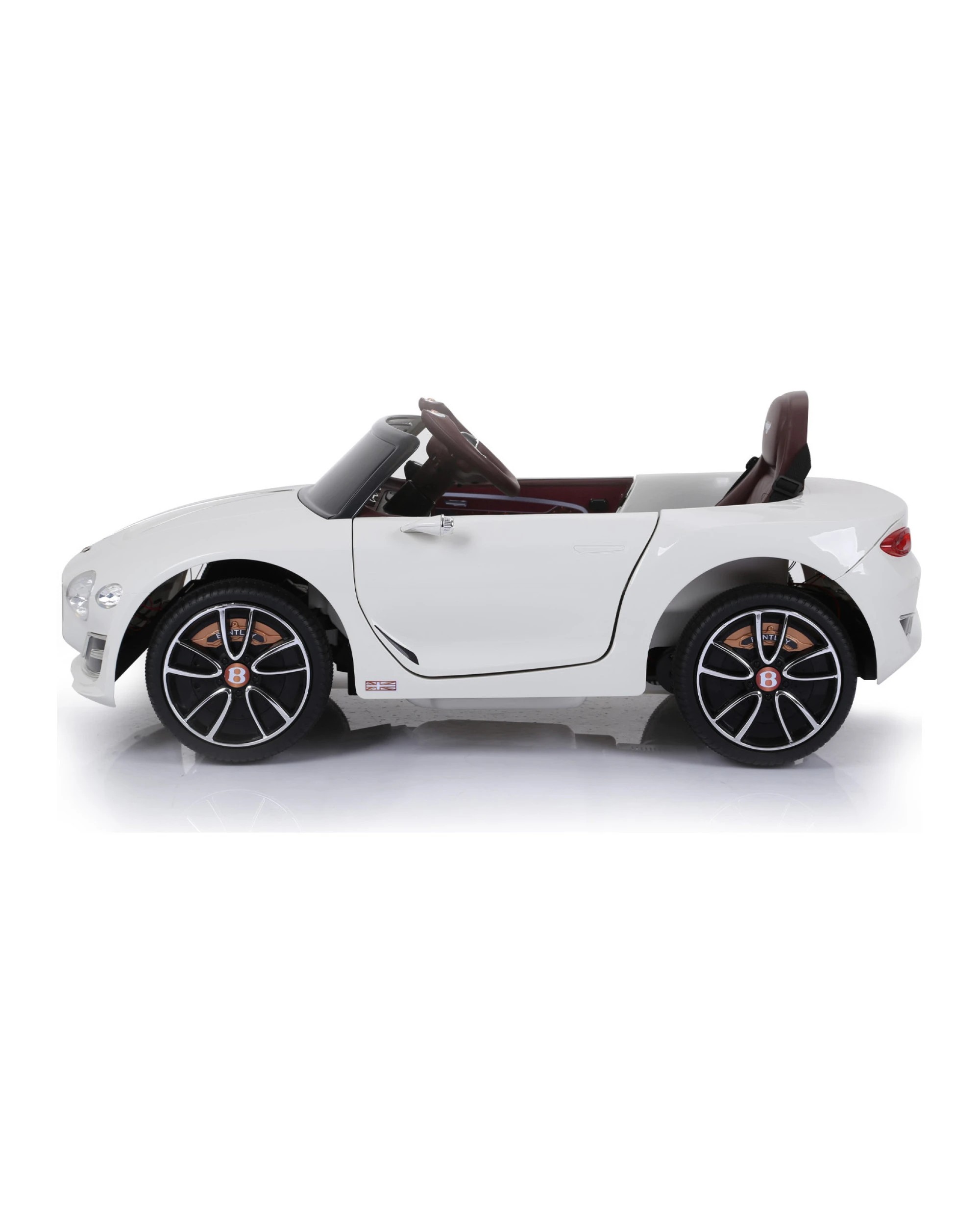 4 Kahuna Bentley Exp 12 Speed 6E Licensed Kids Ride On Electric Car - White, 4 of 9