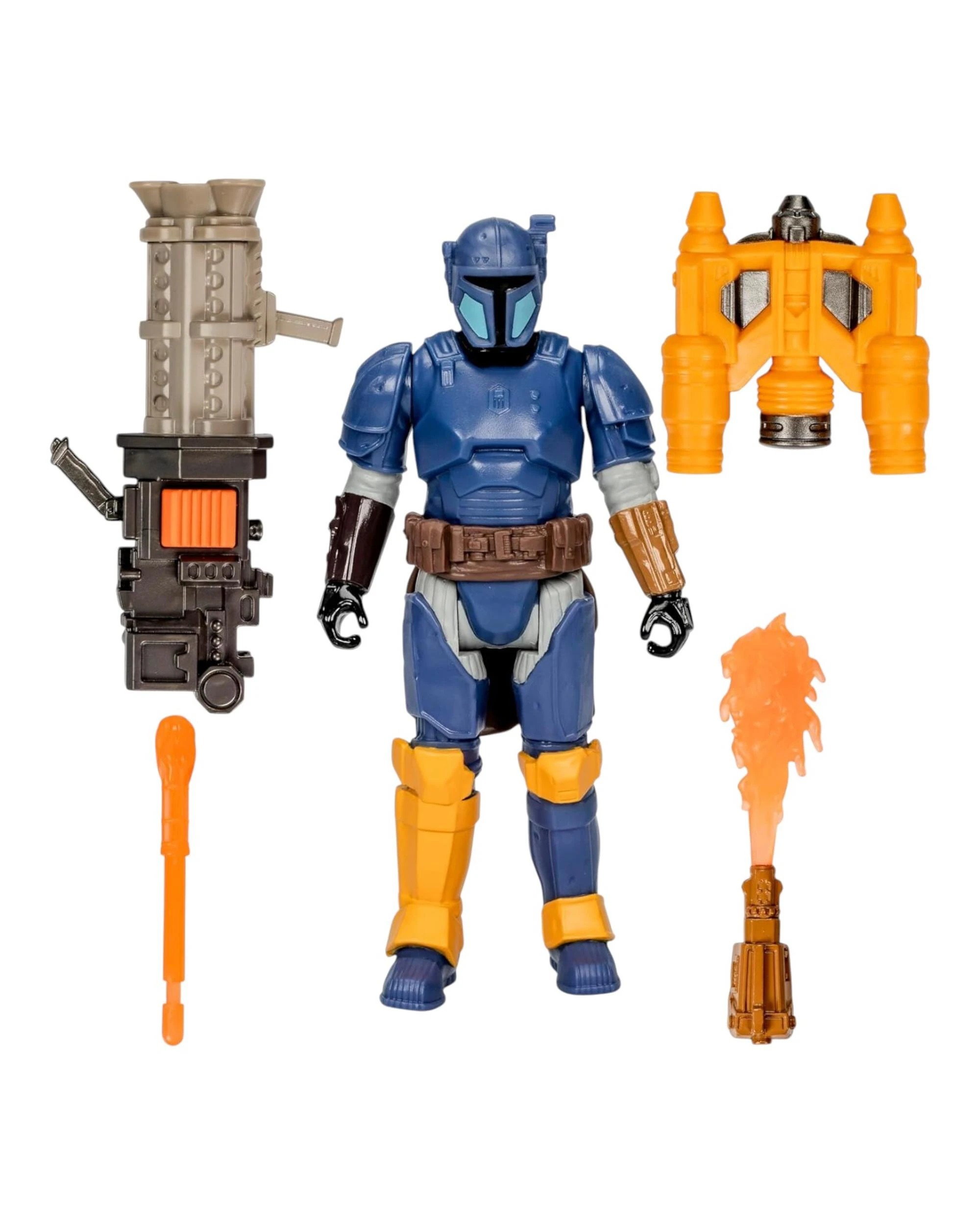 3 Star Wars Epic Hero Series Paz Vizsla Deluxe 4 inch Action Figure, 3 of 5