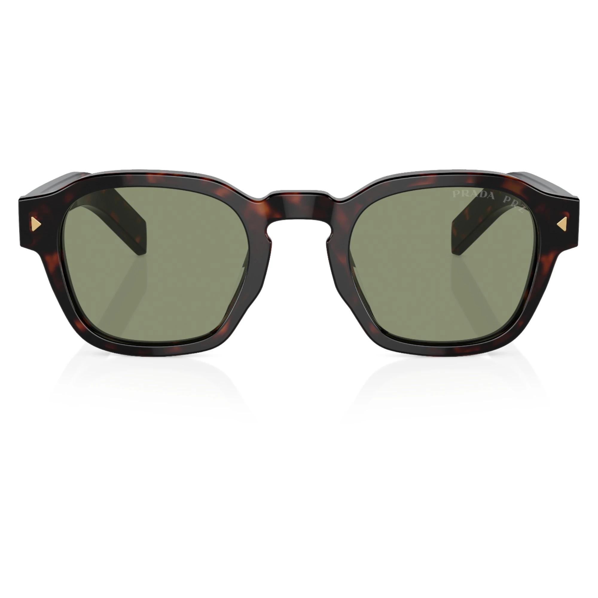 2 Prada Mens Polarised Sunglasses PRA16S Radica Tortoise/ Green Sunnies RADICA TORTOISE/GREEN, 2 of 5