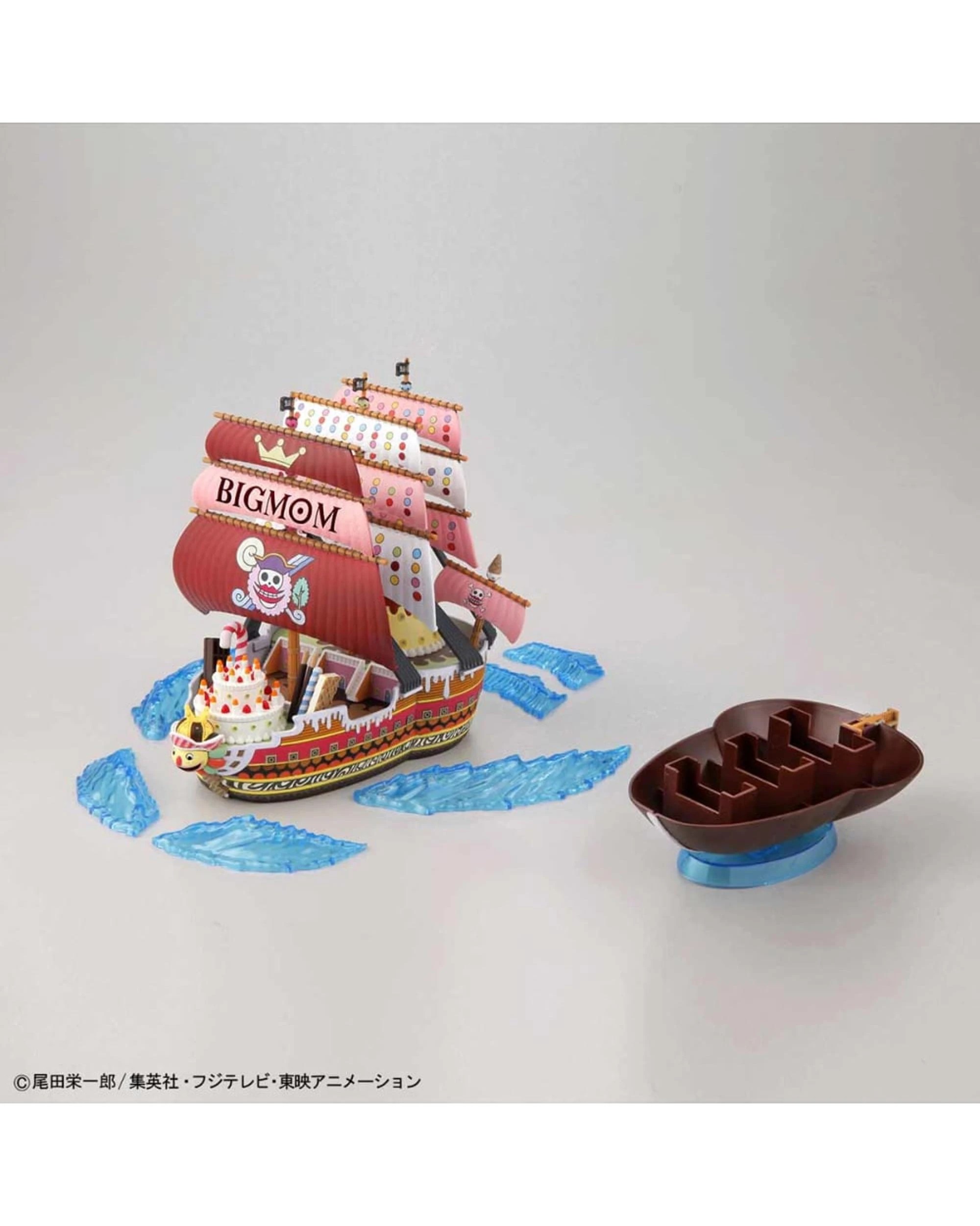 3 Bandai One Piece Grand Ship Collection Queen Mama Chanter Plastic Model Kit, 3 of 5
