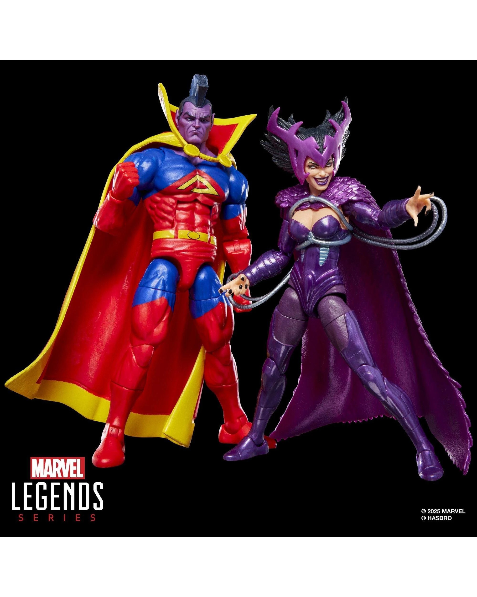2 Hasbro Marvel Legends Series X-Men Deathbird and Marvel's Gladiator Action Figure 2 Pack, 2 of 10