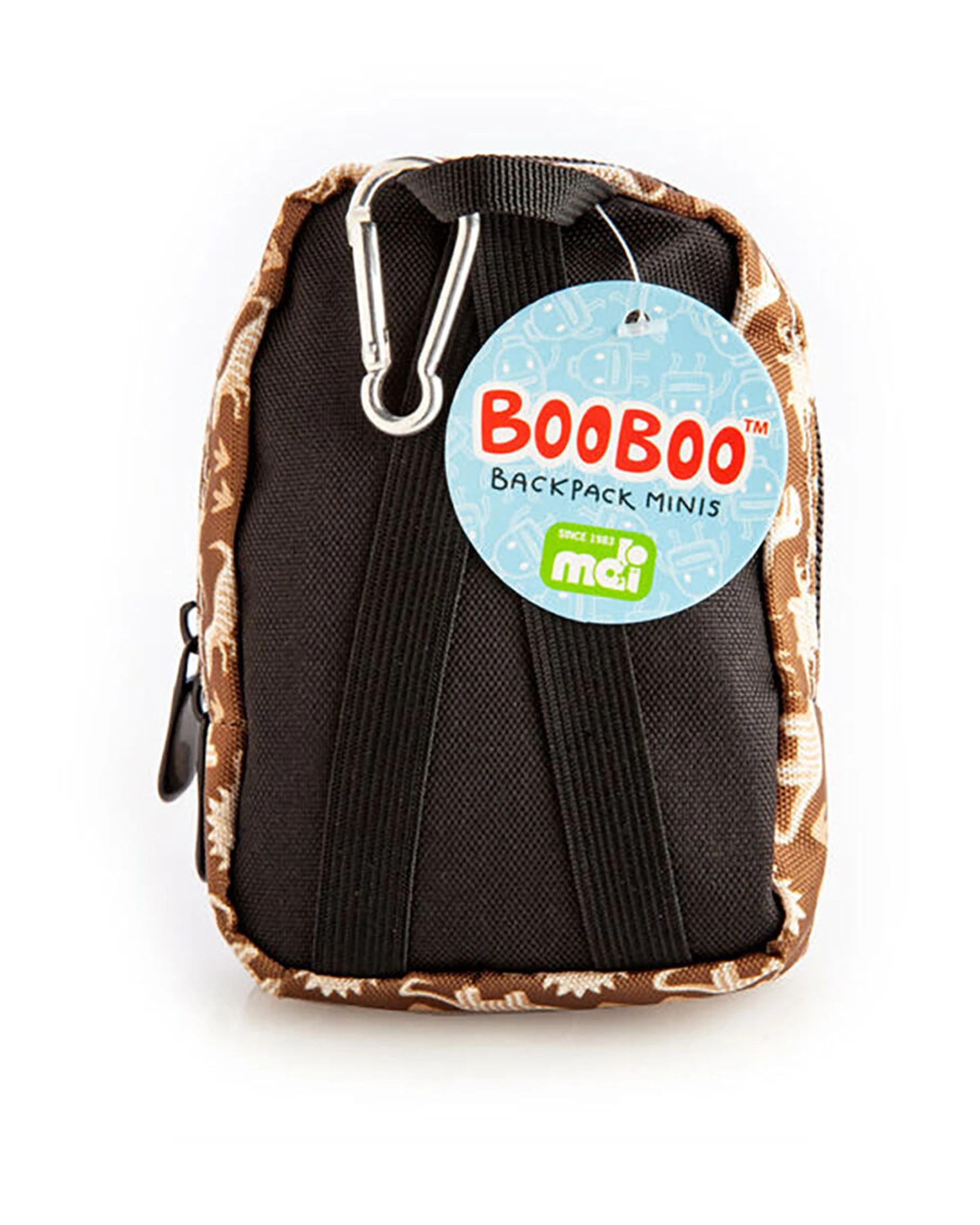 2 MDI BooBoo Kid's Backpack Mini's Dinosaur Fossil Mini Bag 11x15cm 3y+ - Brown, 2 of 4