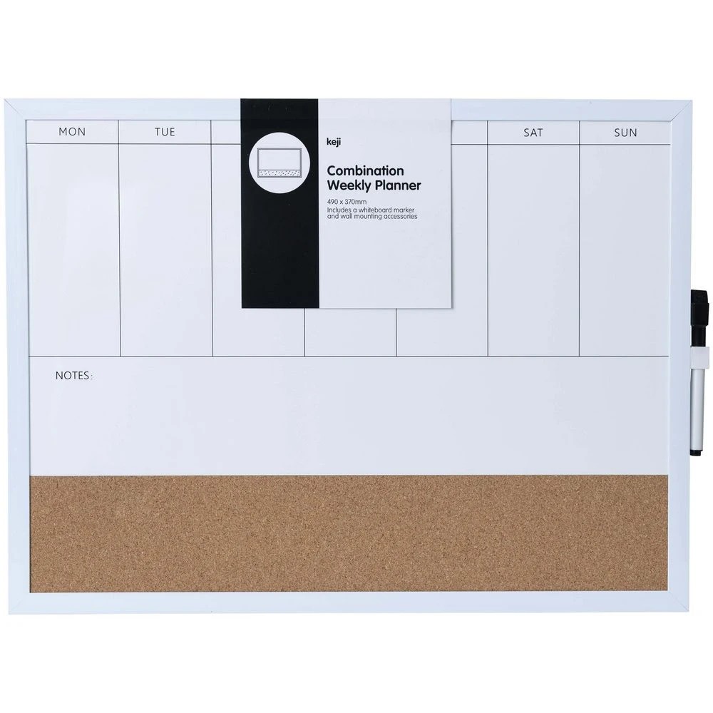 2 Keji Weekly Planner Board Combo 490 x 370mm, 2 of 5