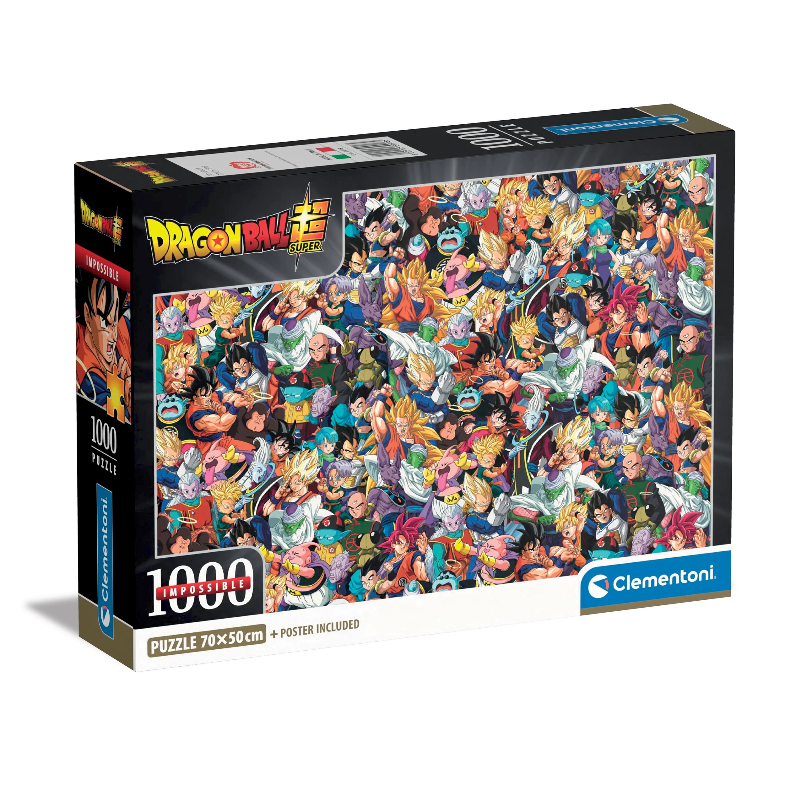 4 Clementoni Anime One Piece DragonBall Z 1000 Piece Jigsaw Puzzle - Assorted, 4 of 7