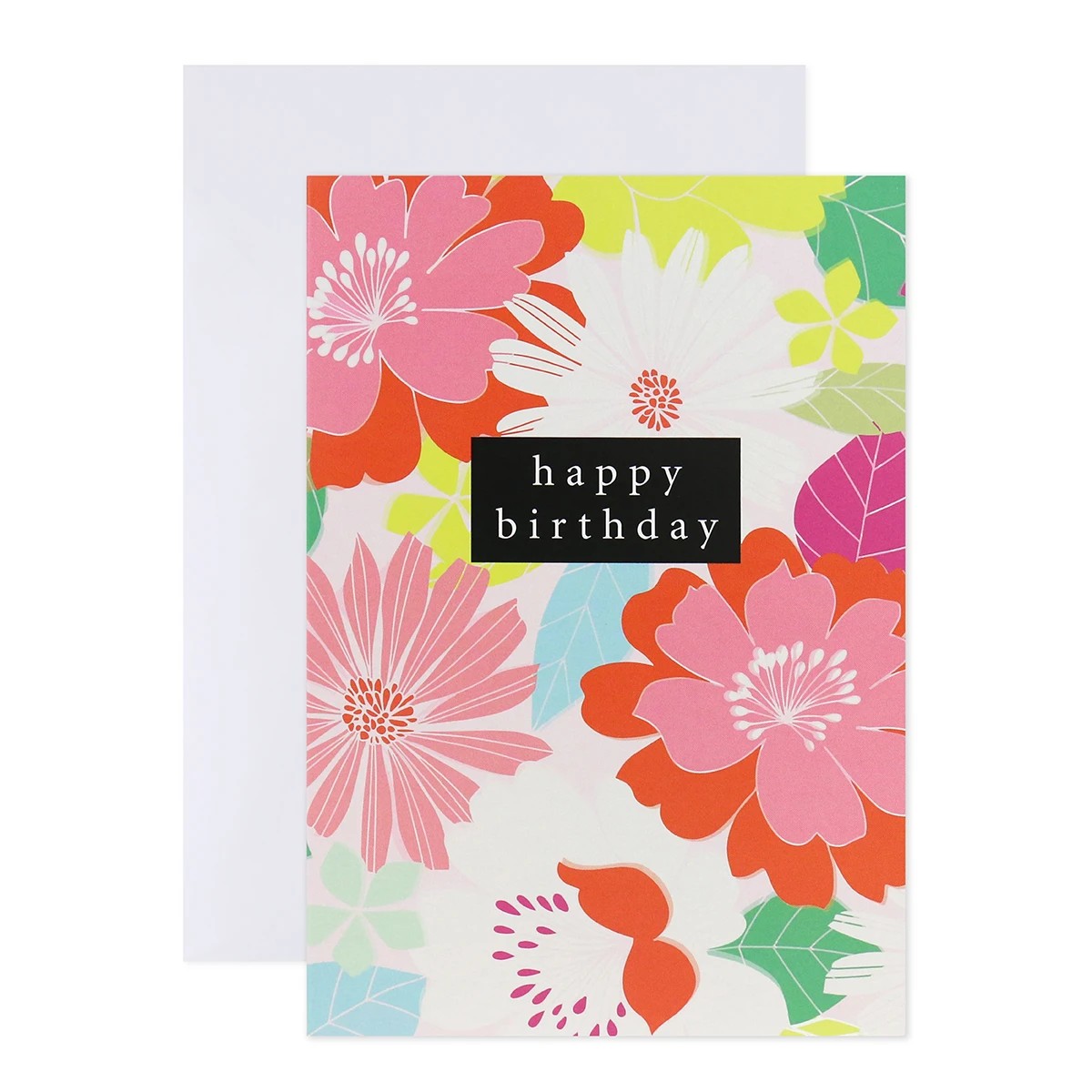 1 Hallmark Birthday Card by Creative Publishing - Pink Flowers, 1 of 3