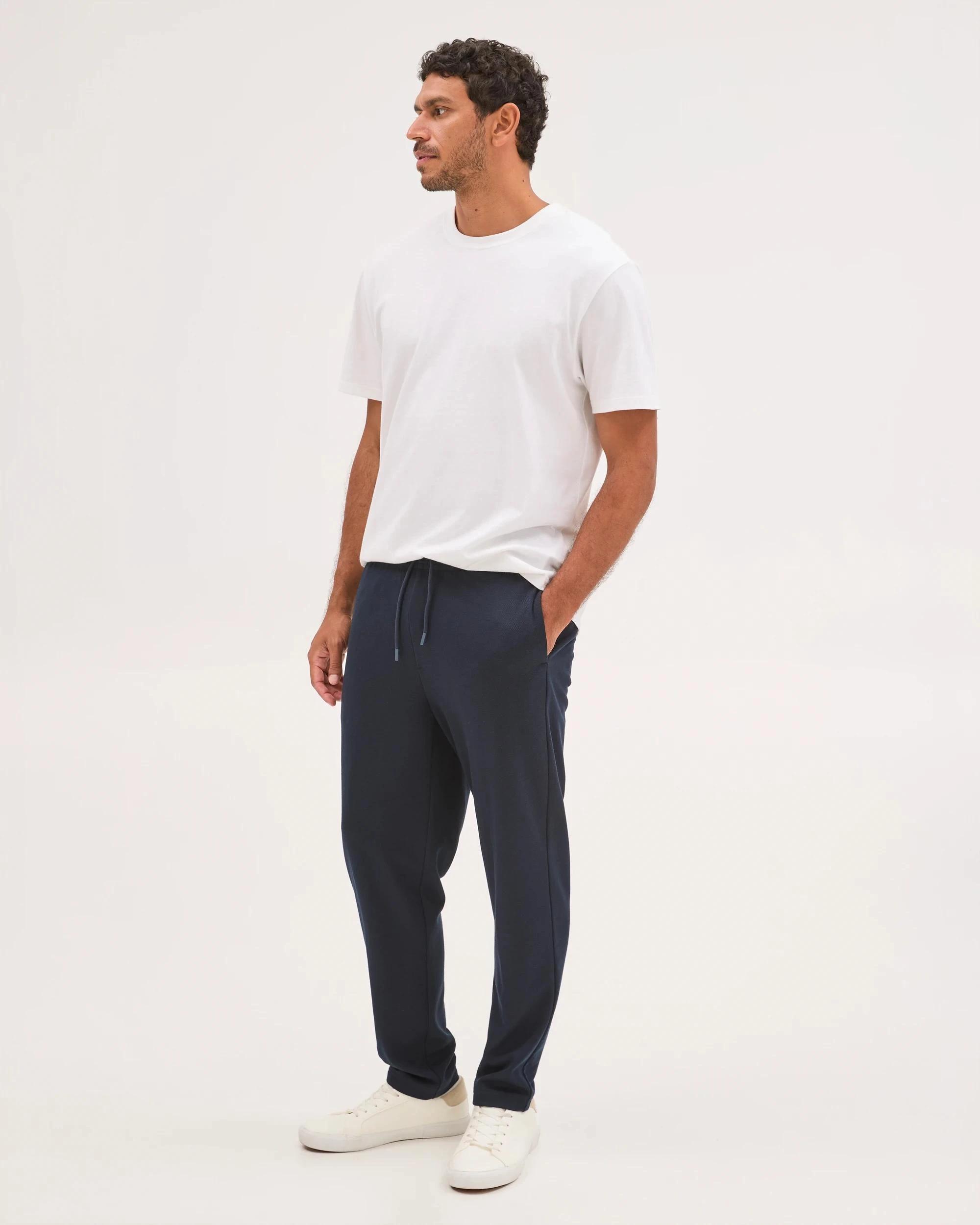 4 Target Man Textured Knit Pants NAVY, 4 of 7
