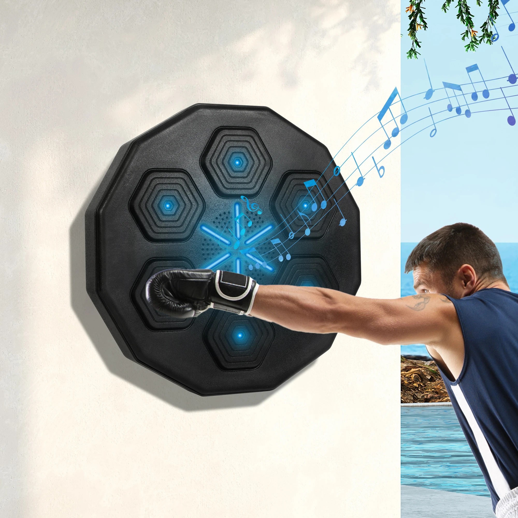 7 Centra Smart Punching Boxing Electronic Music Machine Home Training Bluetooth, 7 of 7