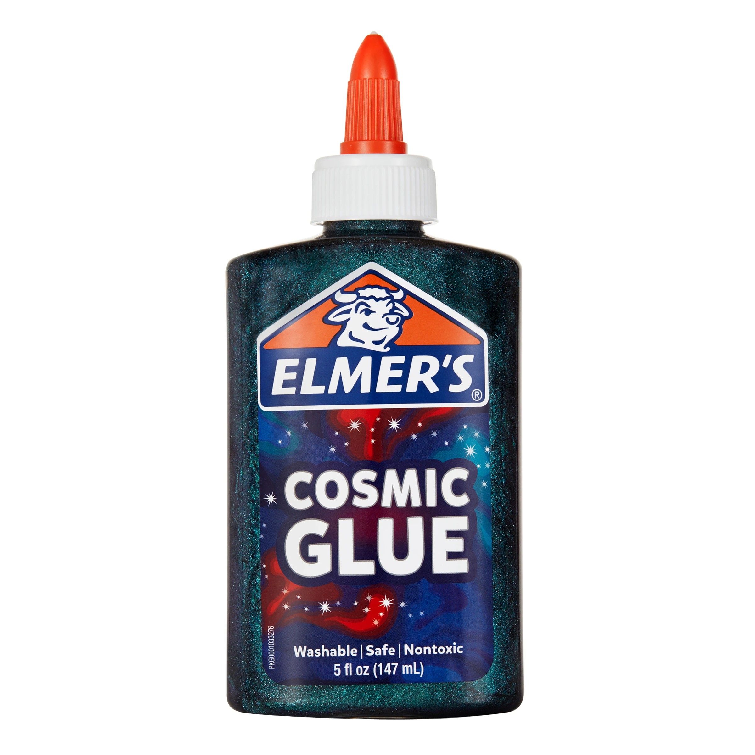 1 Elmer's Cosmic Liquid Glue 147ml - Teal and Purple, 1 of 5