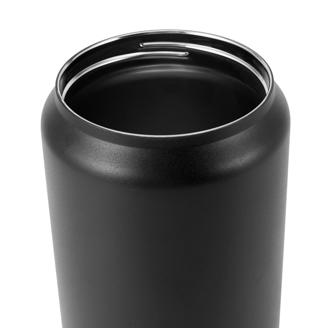 5 2L Black Stainless Steel Top Handle Drink Bottle, 5 of 6