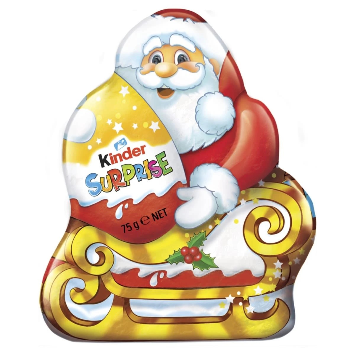 6 Kinder Santa Suprise 75g - Assorted, 6 of 6