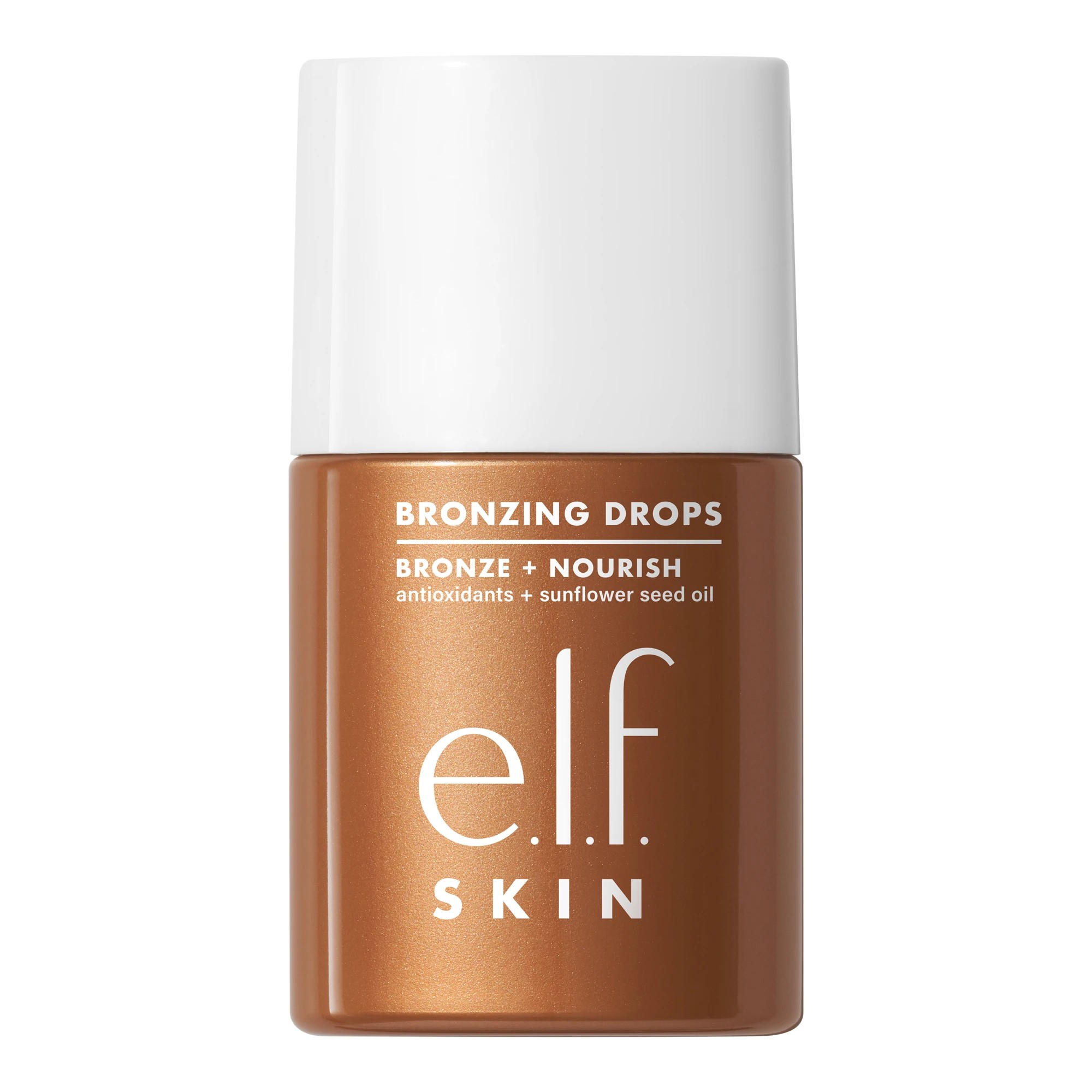 2 e.l.f. Skin Bronzing Drops - Copper Gold, Vitamin E and Sunflower Seed Oil, 2 of 7