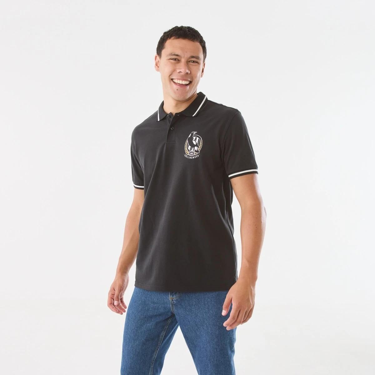 1 Official AFL Adult Polo Shirt Collwood, 1 of 6