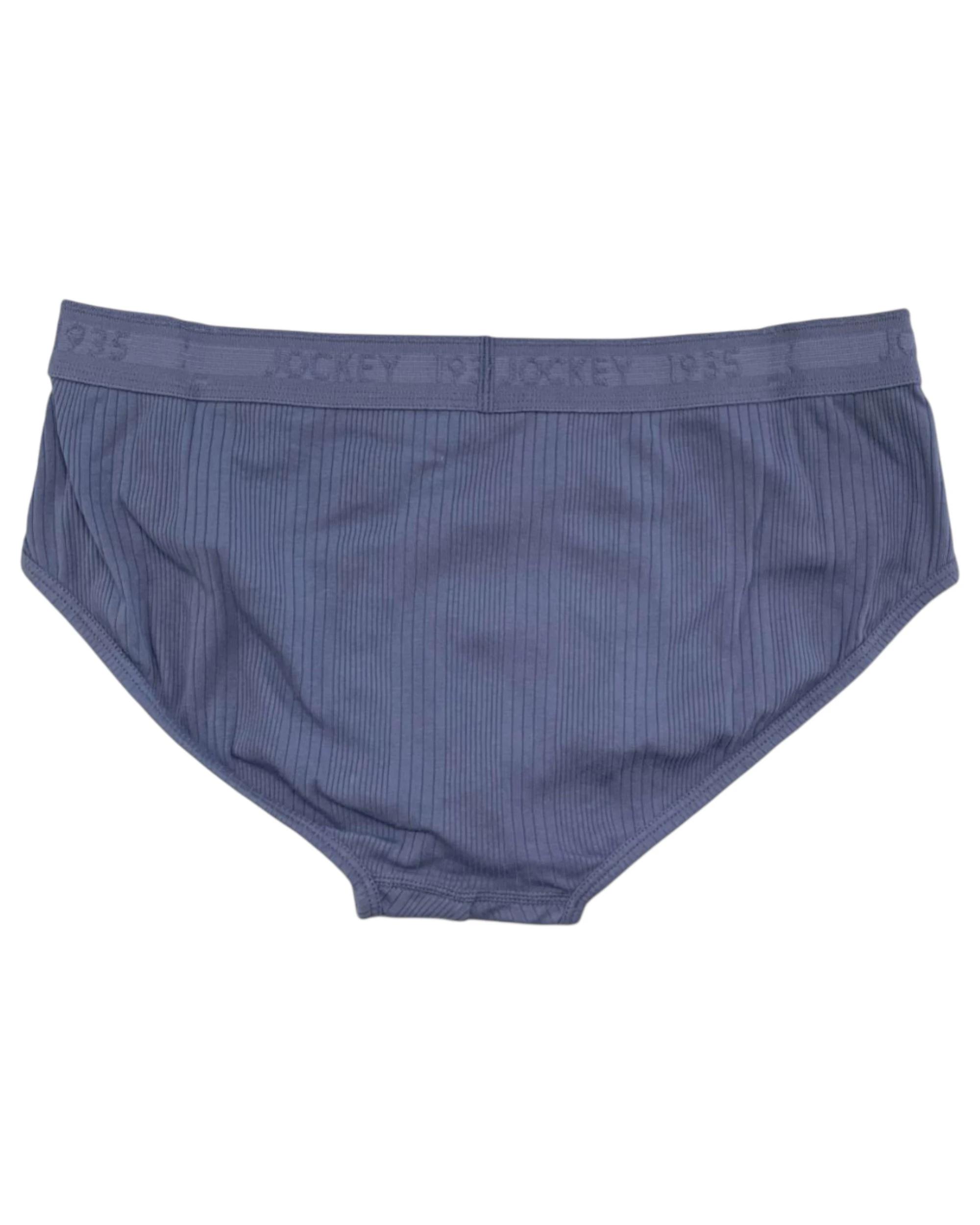 4 Jockey 4 Pack Mens 1935 Y-Front Ribbed Comfy Trunks Briefs Underwear MULTI, 4 of 5