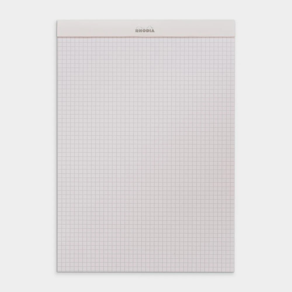3 Rhodia No. 18 Grid Ruled A4 Notepad White 80 Sheets, 3 of 4
