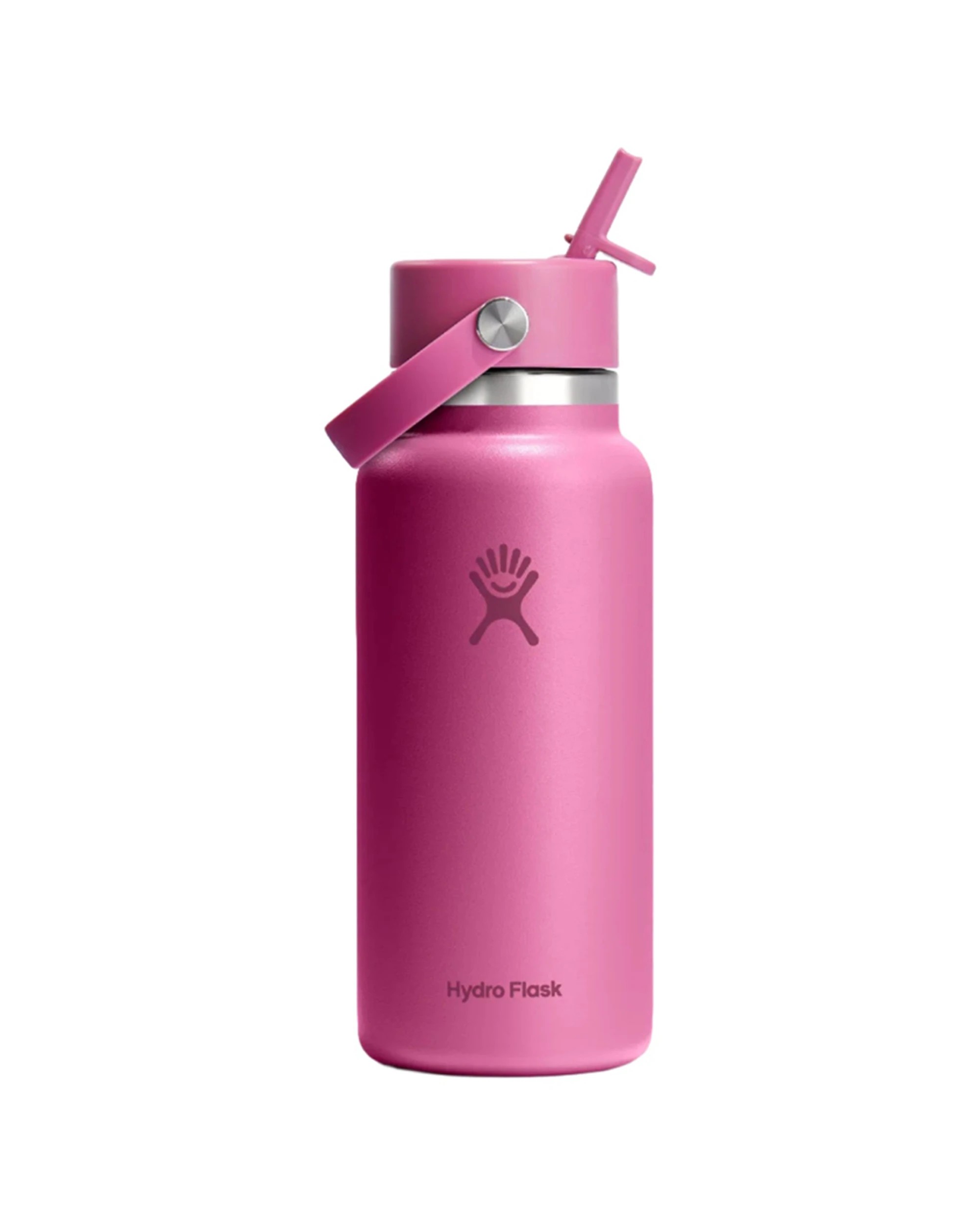 1 Hydro Flask Wide Flex Ergonomic Spout Lid Drink Bottle Vacuum Insulated - Pink, 1 of 1