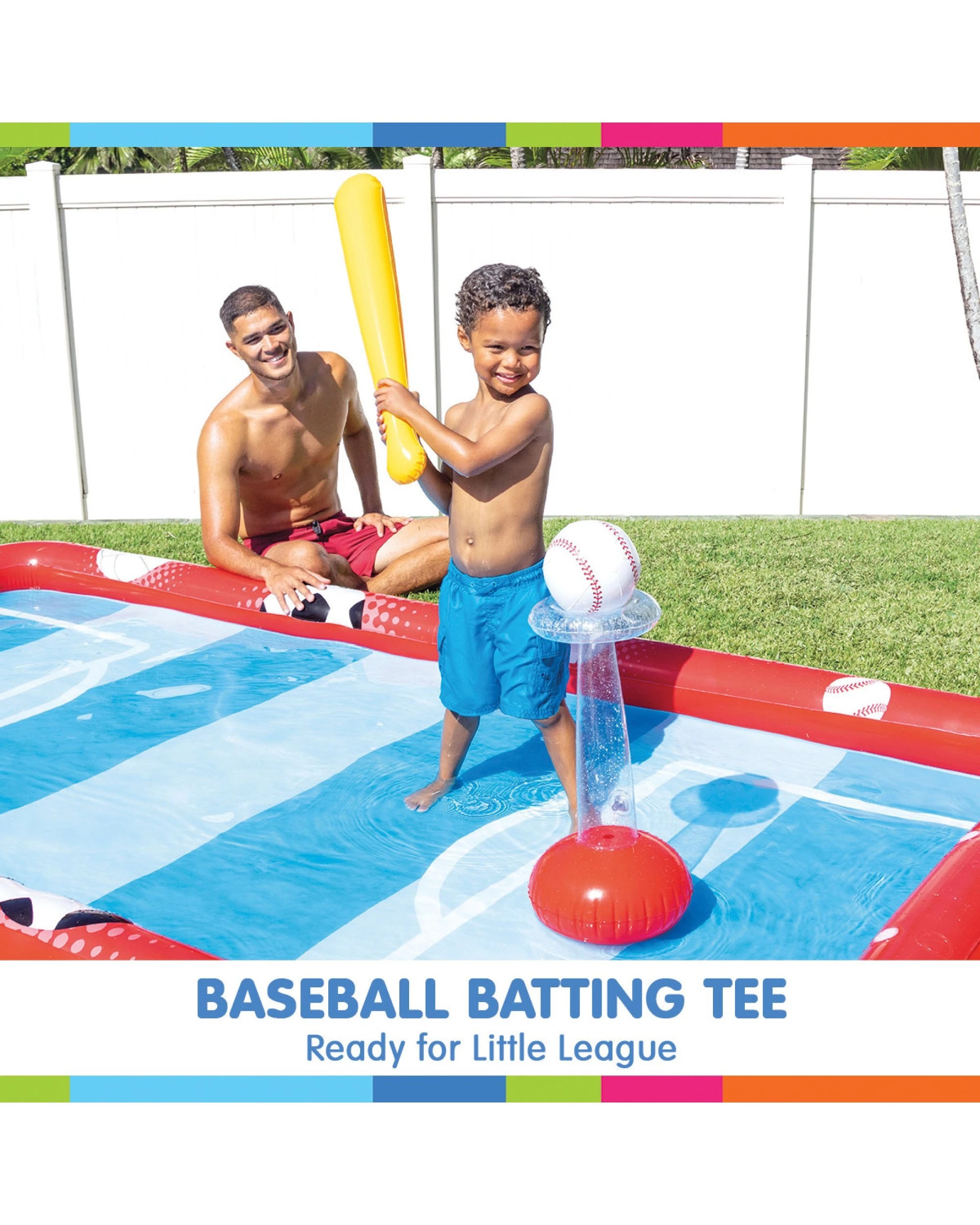 3 Intex 57147np Action Sports Play Centre Soccer Volleyball Baseball, 3 of 7