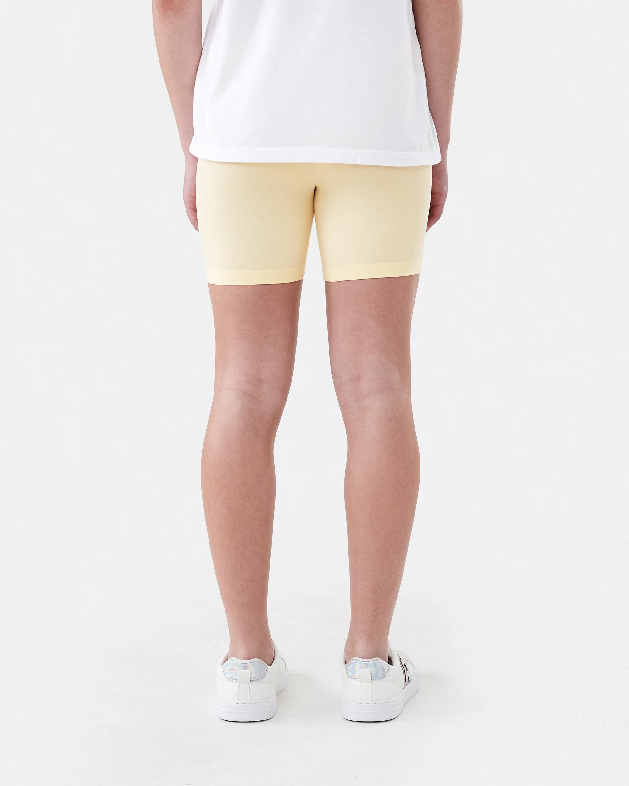 2 Roll Waist Bike Shorts Ylw Butter, 2 of 5