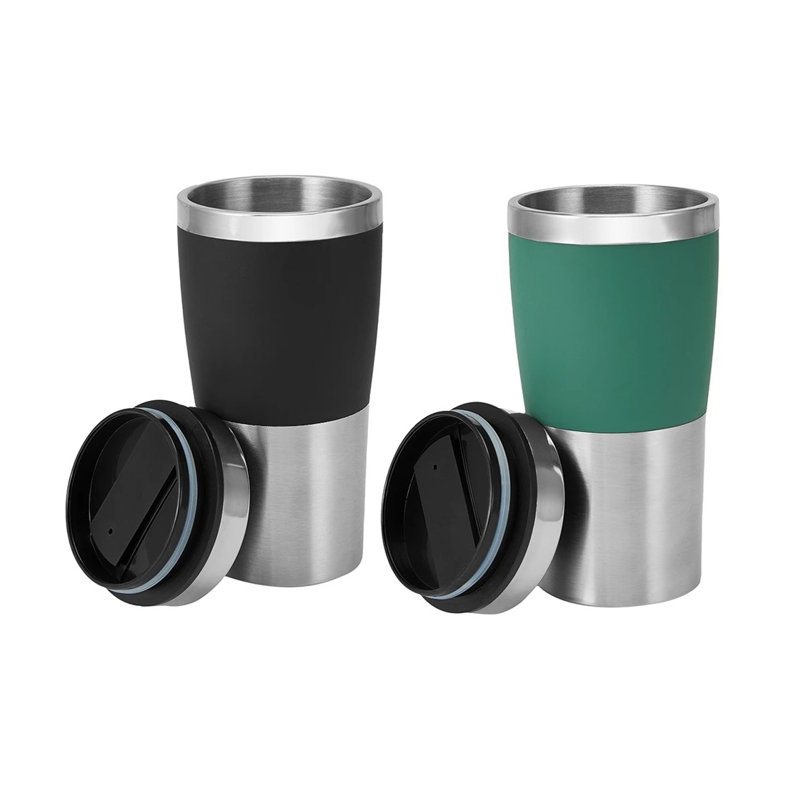 5 450ml Double Wall Travel Mug - Assorted, 5 of 10