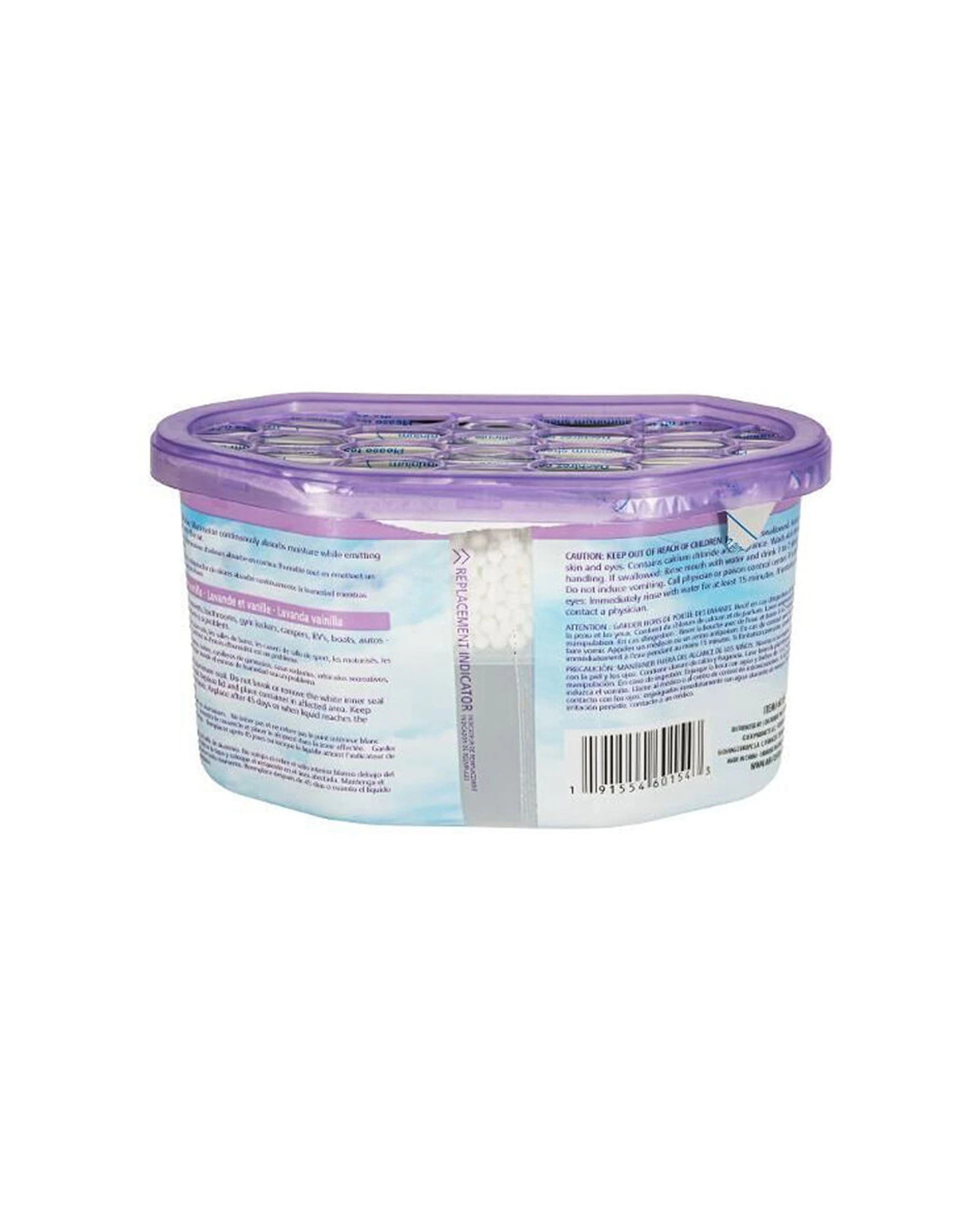3 Air Fusion 24PK Moisture Absorber Odour Eliminator 189g Lavender Vanilla - Purple, 3 of 3