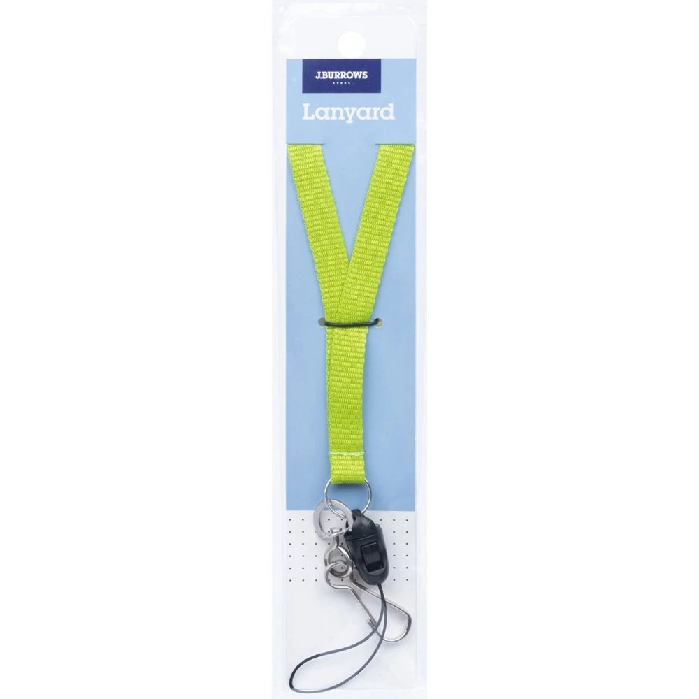 1 J.Burrows Clip and USB Lanyard Green, 1 of 2