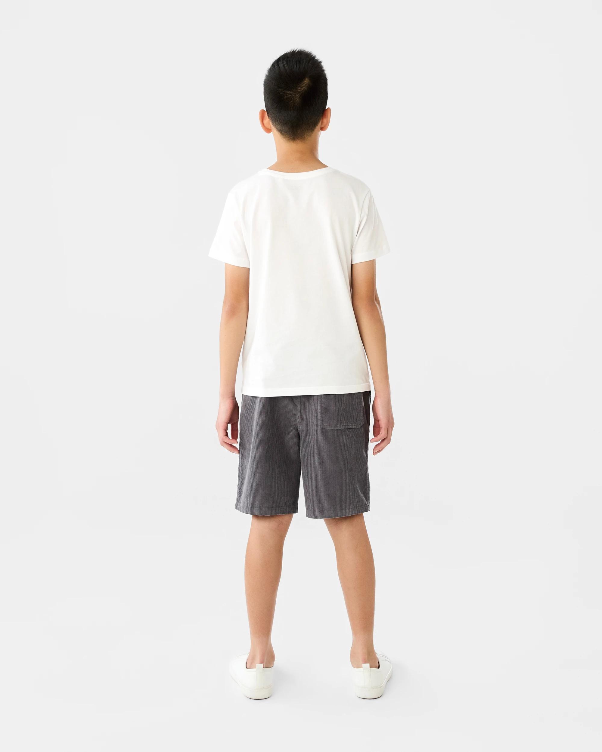 6 Corduroy Shorts Gry Castle, 6 of 6