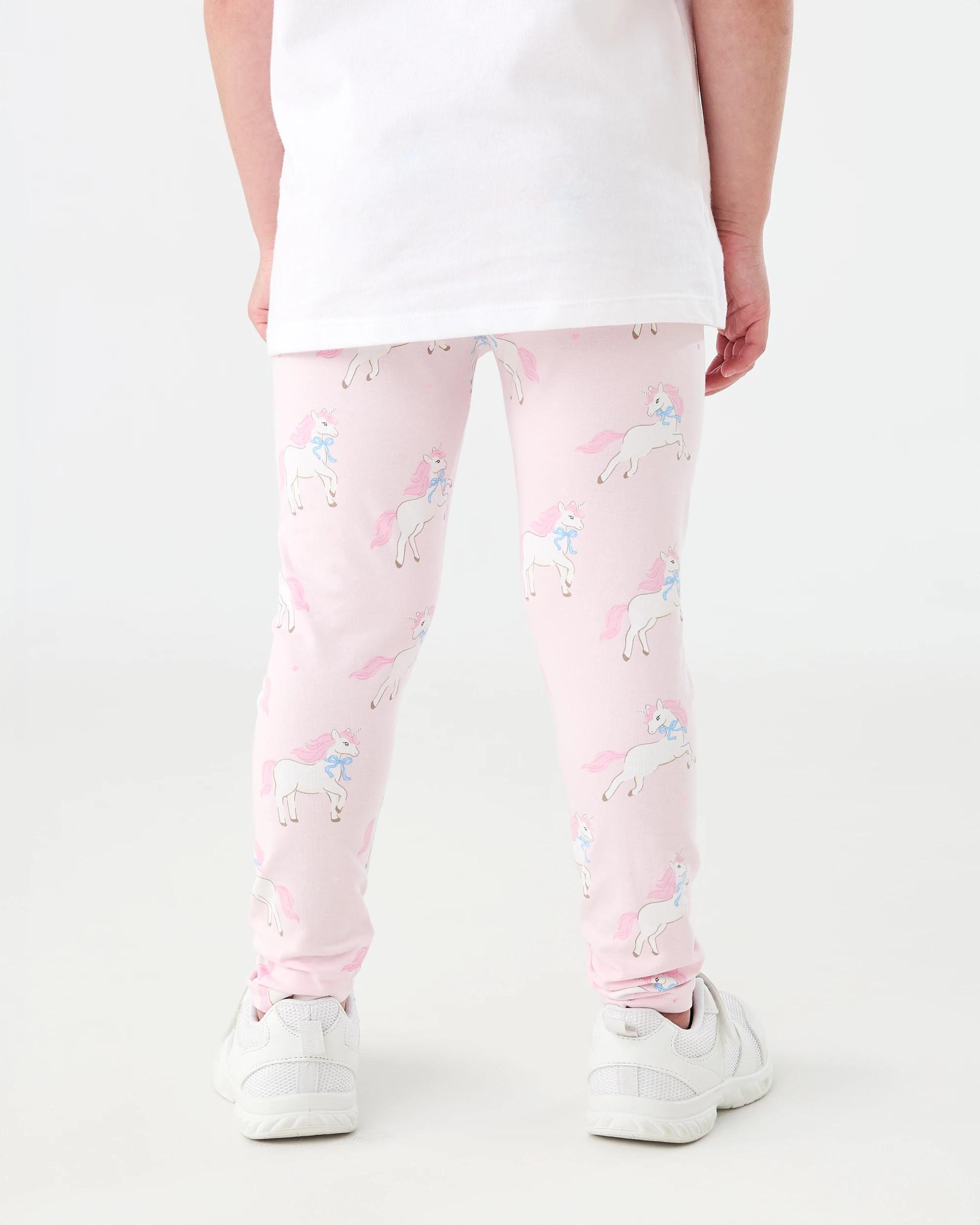 2 Printed Leggings Pnk Unicrn, 2 of 6