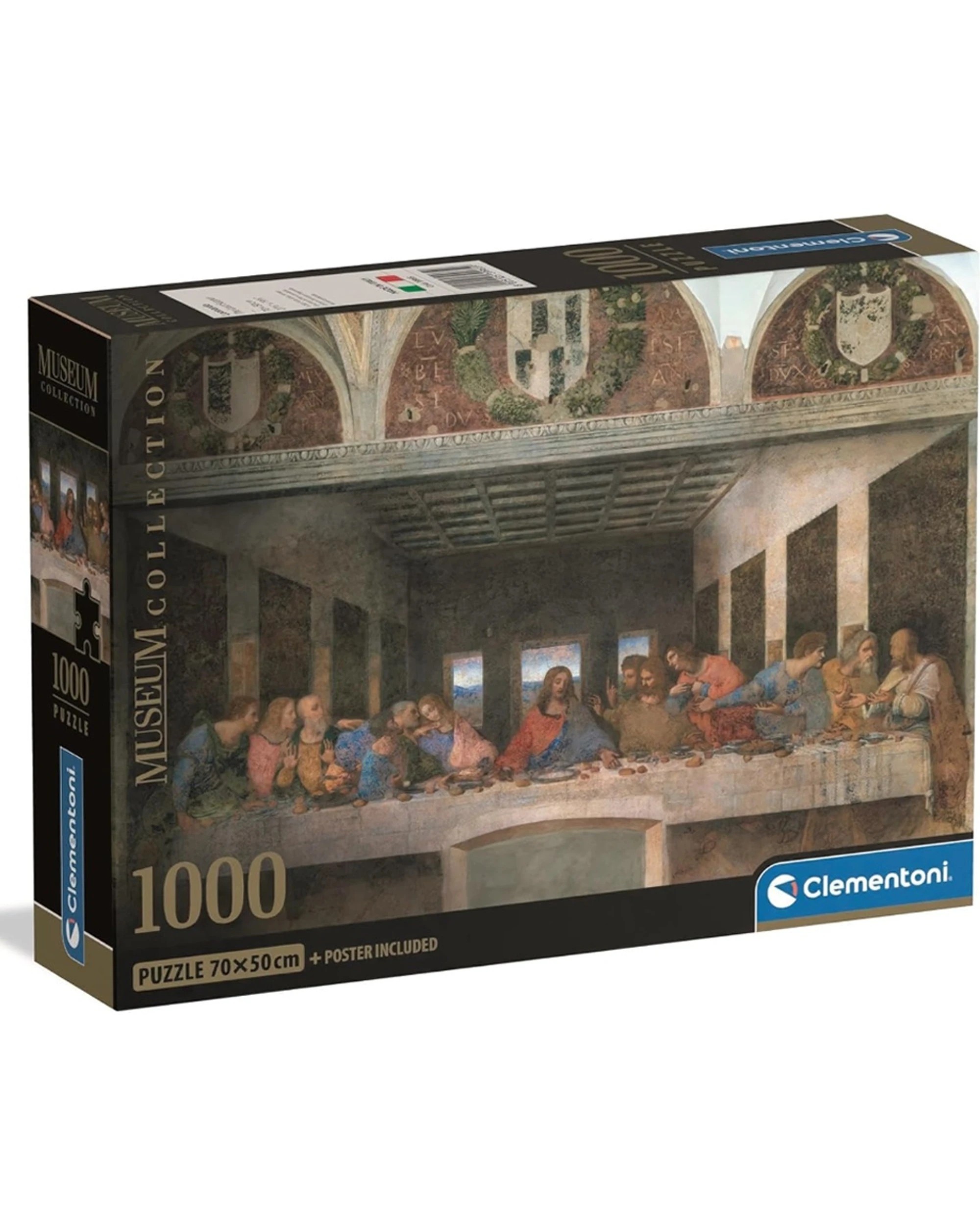 1 Clementoni Museum Collection The Last Supper 1000 Piece Jigsaw Puzzle - Multi, 1 of 2