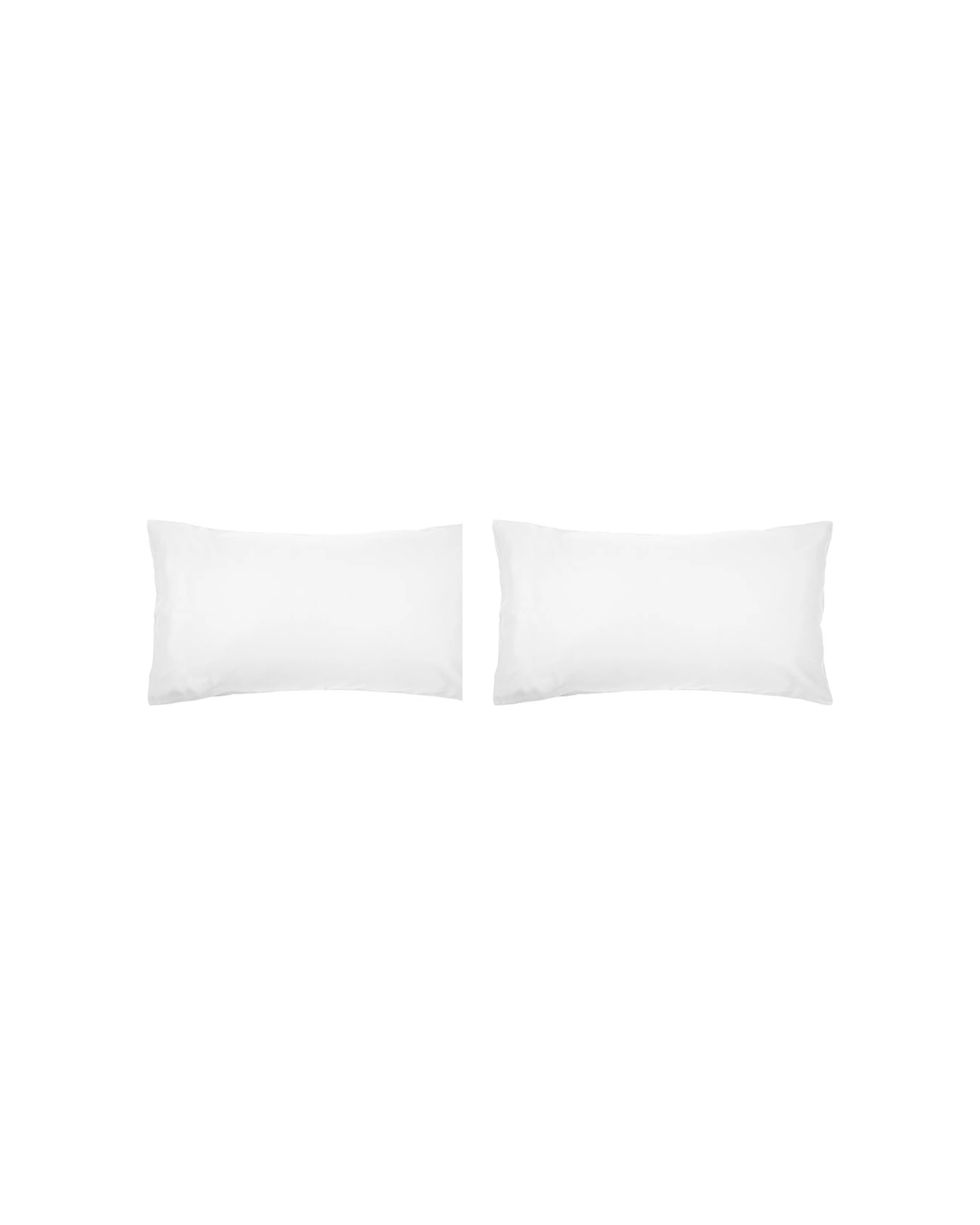 1 Bambury Home Living Decorative King Chateau Pillowcase 2PK 52 x 95cm - White, 1 of 2
