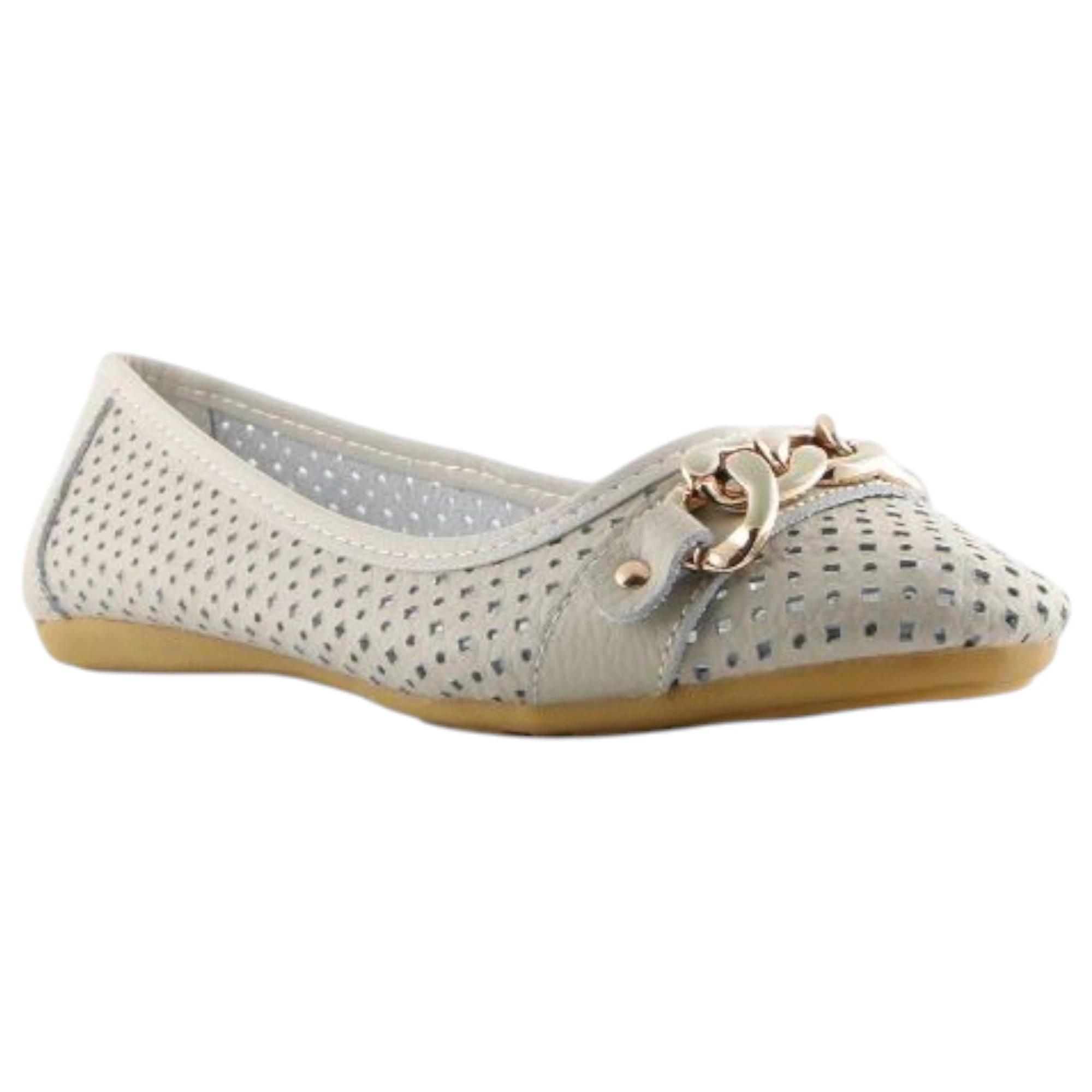2 Natural Comfort Womens Rain Ballet Slip On Flats ICE, 2 of 4
