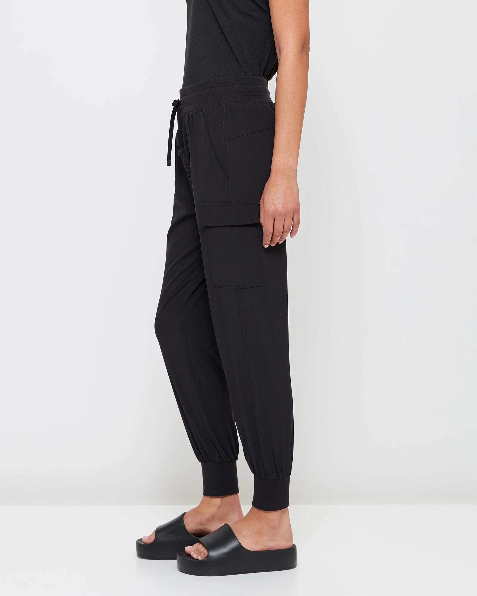 3 Target Active Woven Cargo Pants BLACK, 3 of 6