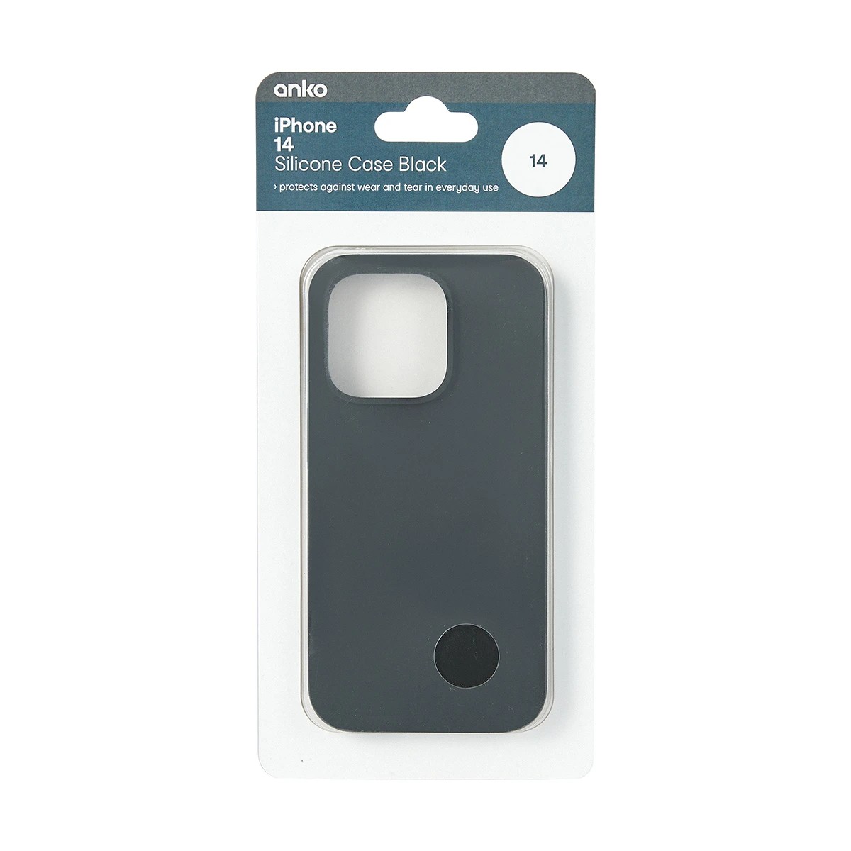 5 iPhone 14 Silicone Case - Black, 5 of 5