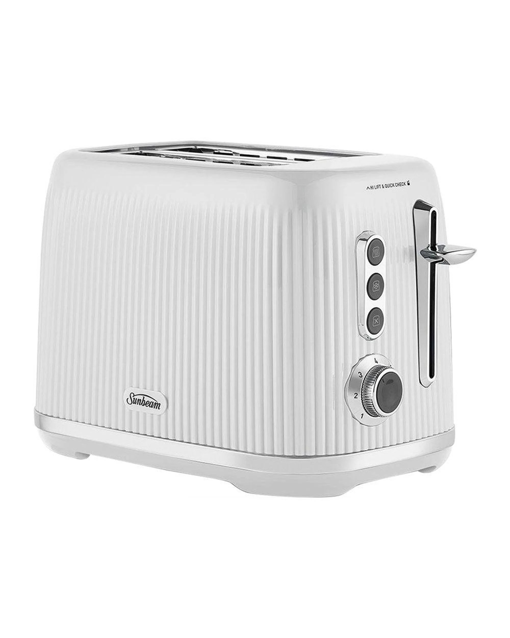 3 Sunbeam Brightside 2 Slice Toaster - White, 3 of 3