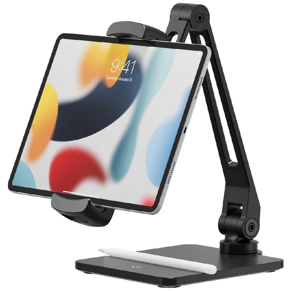 1 TwelveSouth iPad/Tablet Hoverbar Duo Clamp and Base Black, 1 of 7