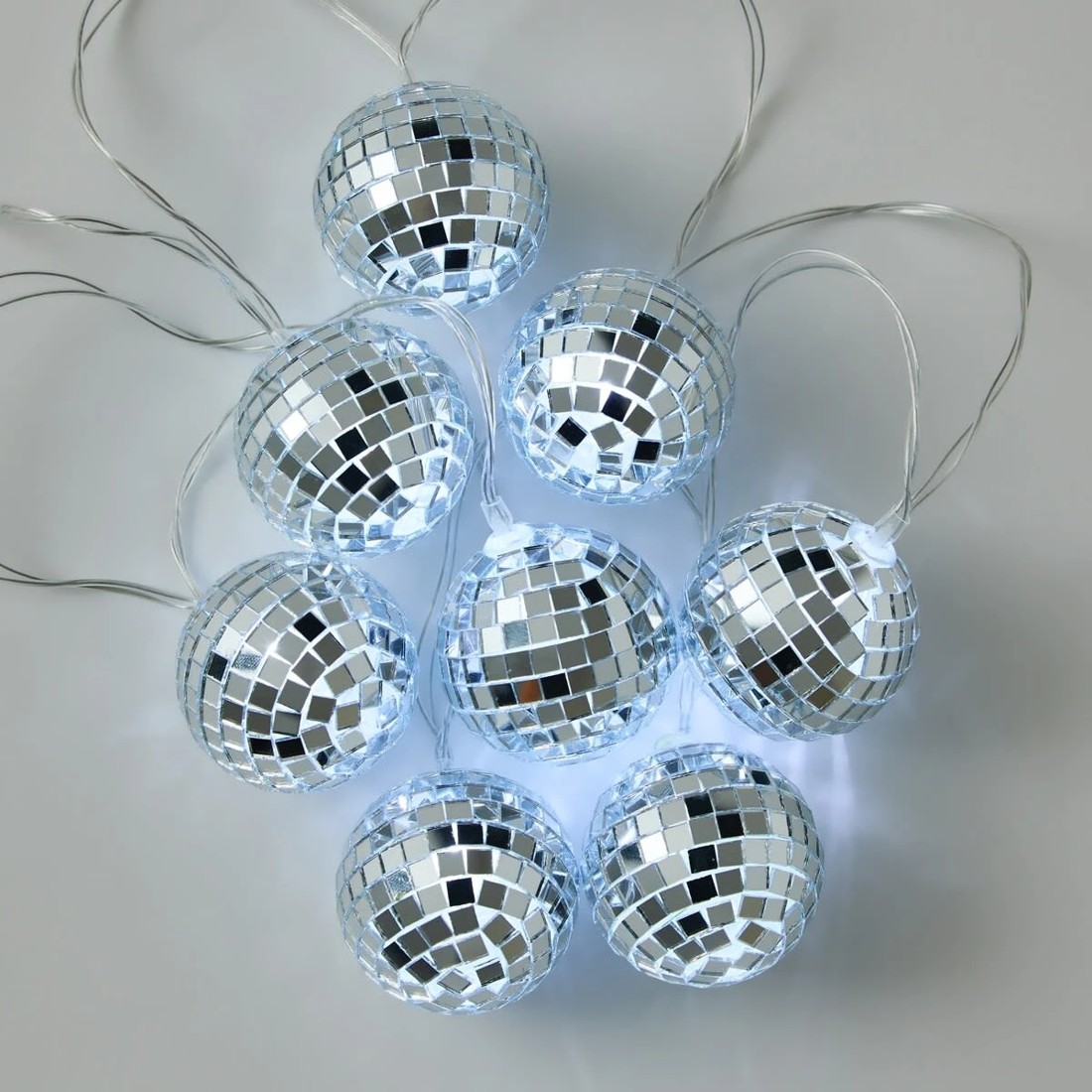 4 Disco Ball String Light, 4 of 9