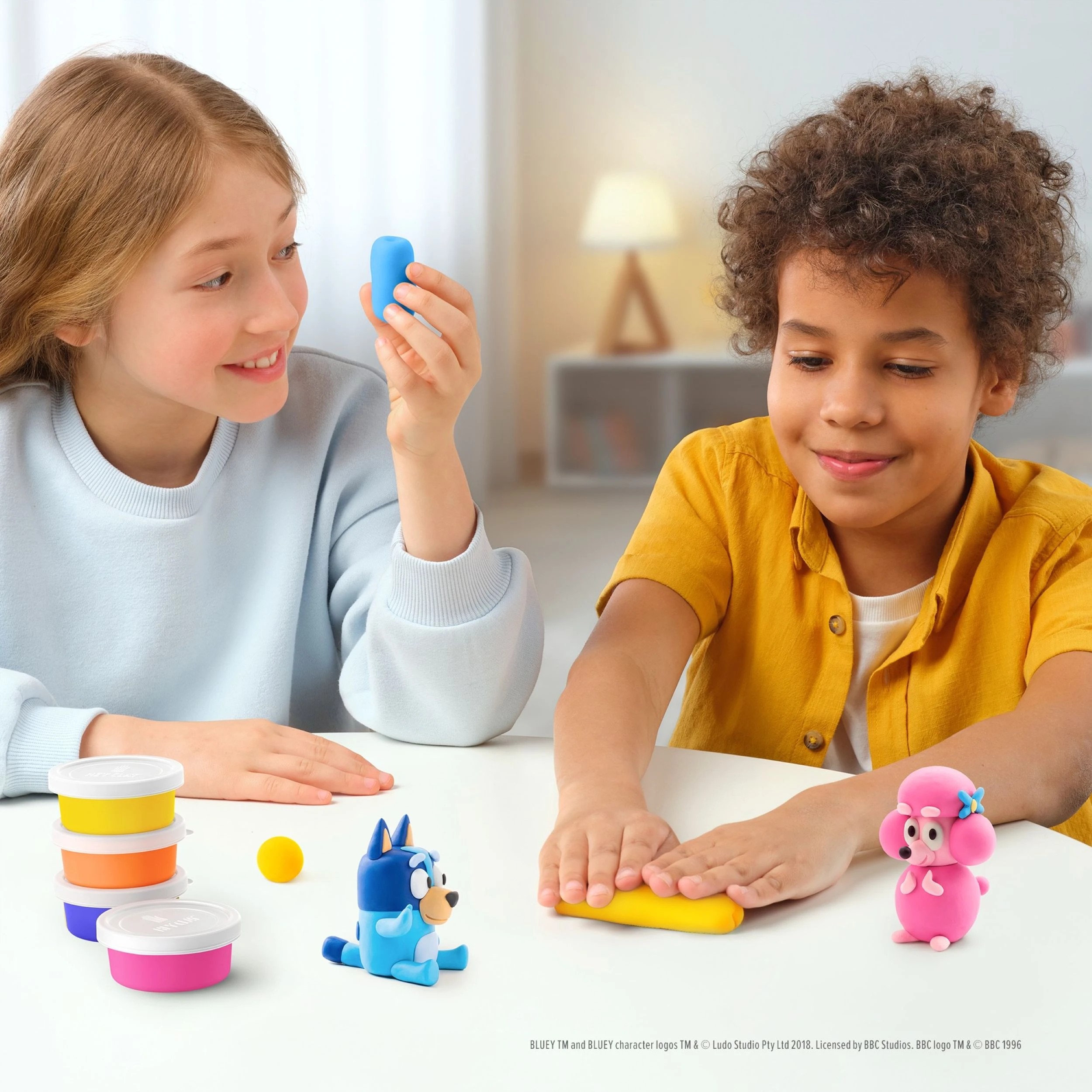 5 Hey Clay Bluey & Friends Set - Multi, 5 of 5