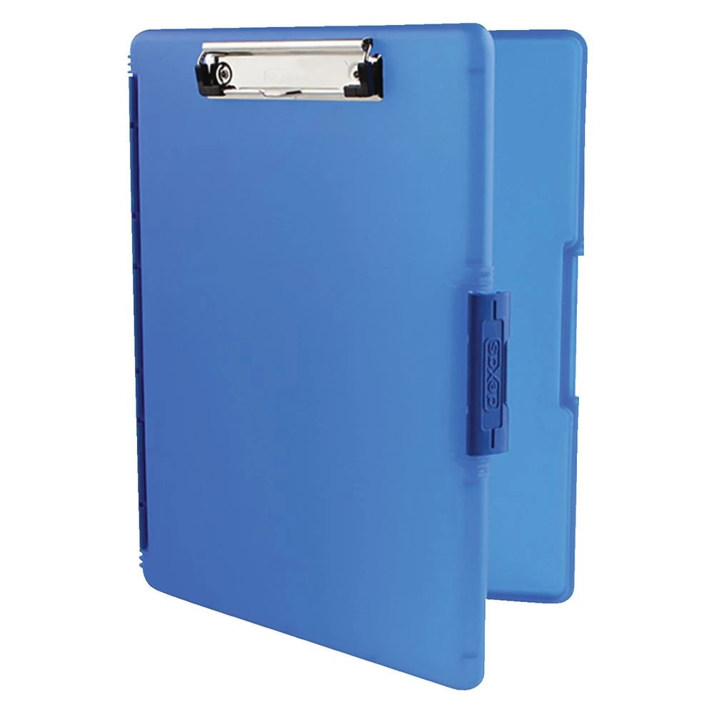 2 Dexas Slimcase 2 A4 Storage Clipboard Blue, 2 of 2
