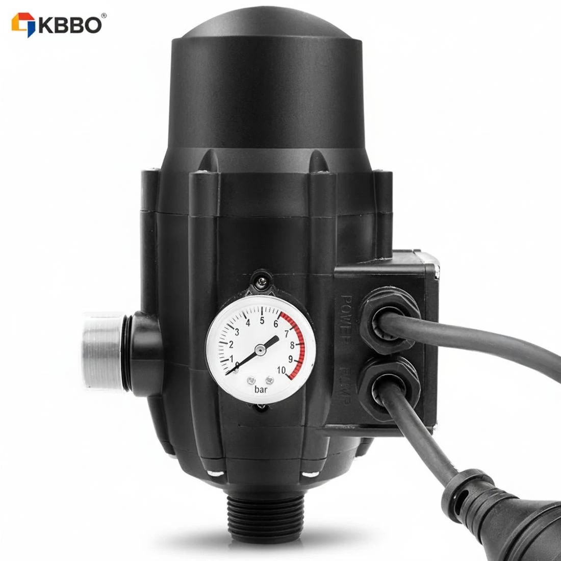 5 Giantz Water Pressure Pump Controller Auto Switch Control Electric Electronic - Black, 5 of 8